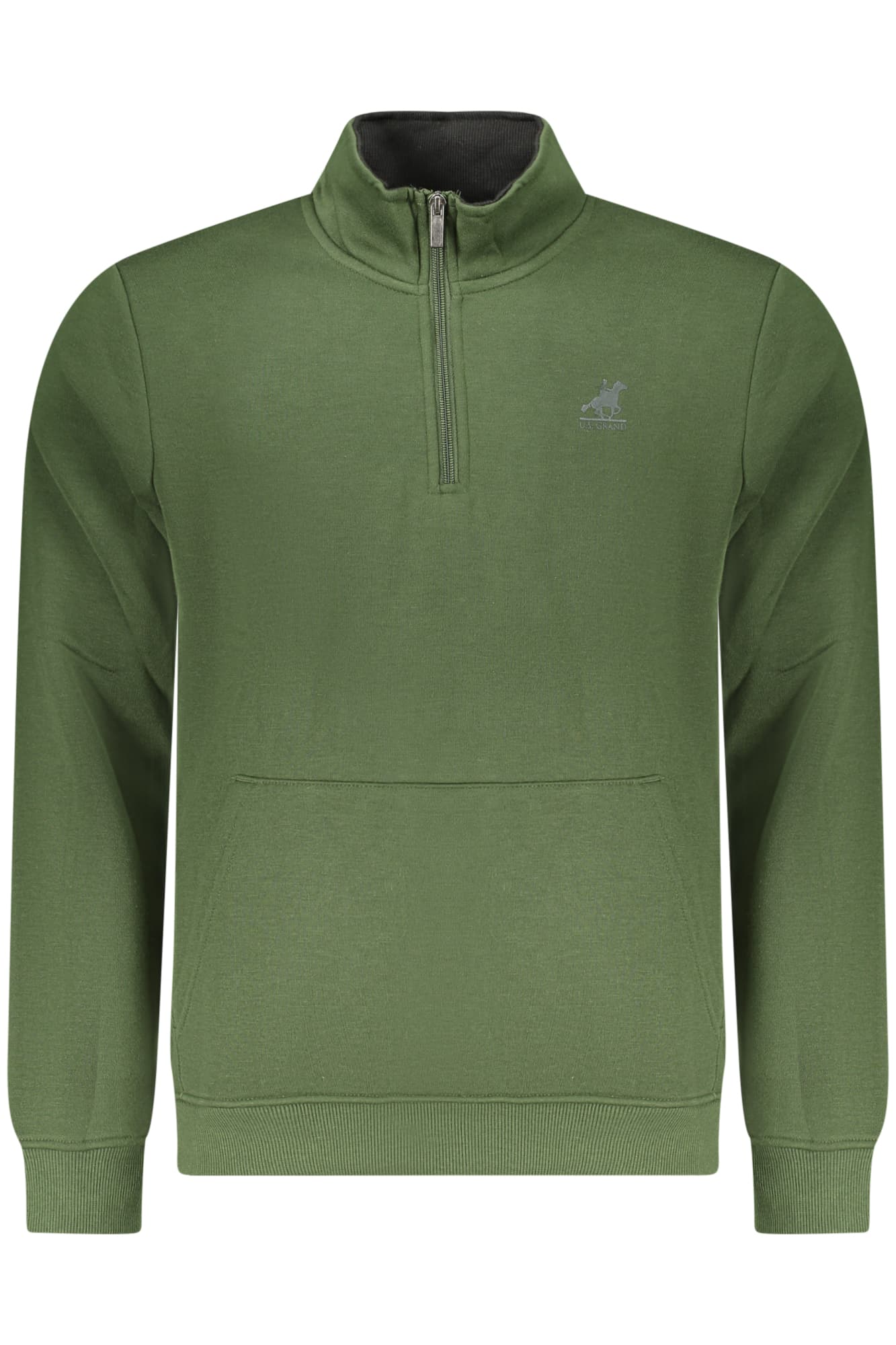 U.S. GRAND FELPA SENZA ZIP UOMO VERDE - Immagine principale