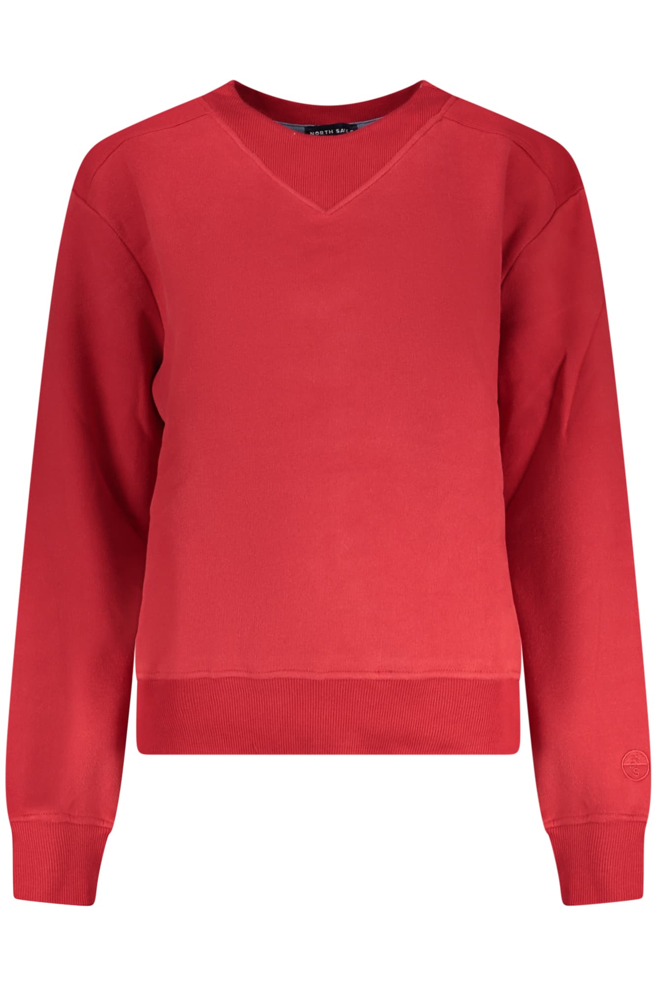 NORTH SAILS FELPA SENZA ZIP DONNA ROSSO - Immagine 1