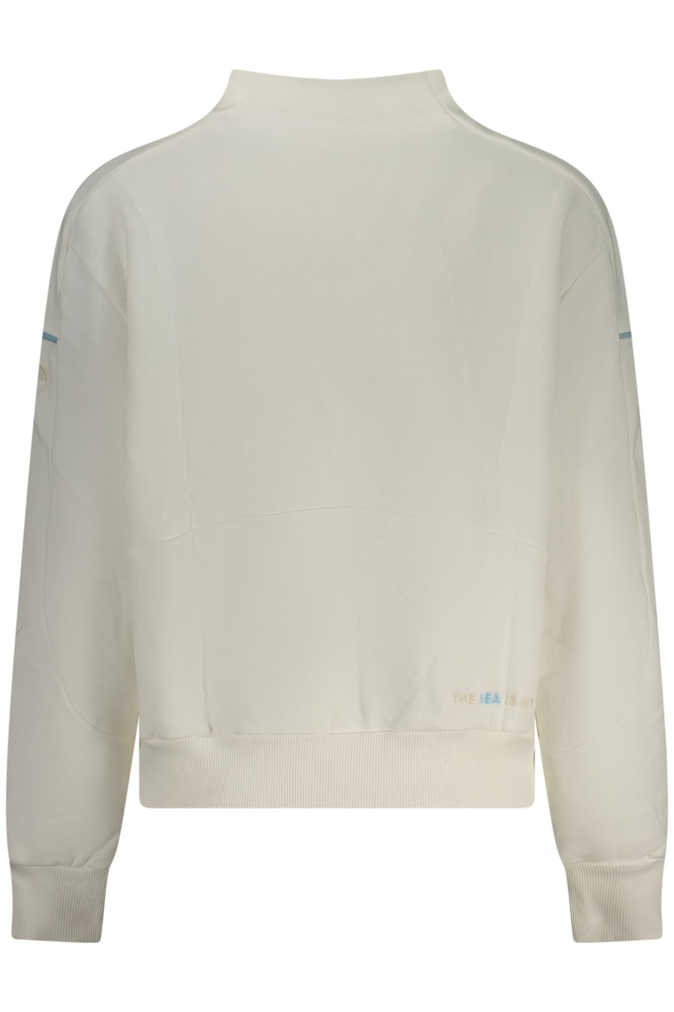 NORTH SAILS FELPA SENZA ZIP DONNA BIANCO - Miniatura 2