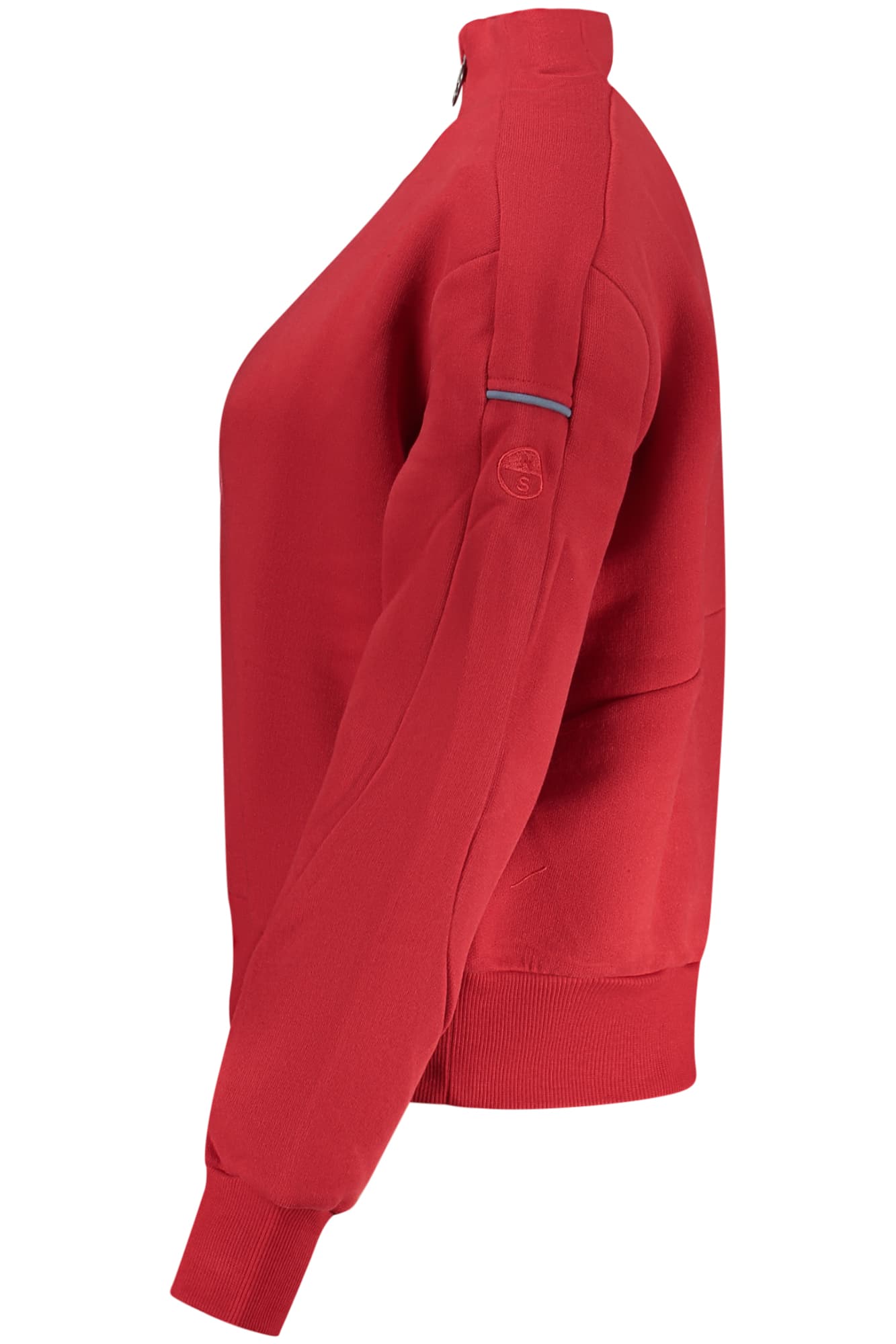 NORTH SAILS FELPA SENZA ZIP DONNA ROSSO - Miniatura 3