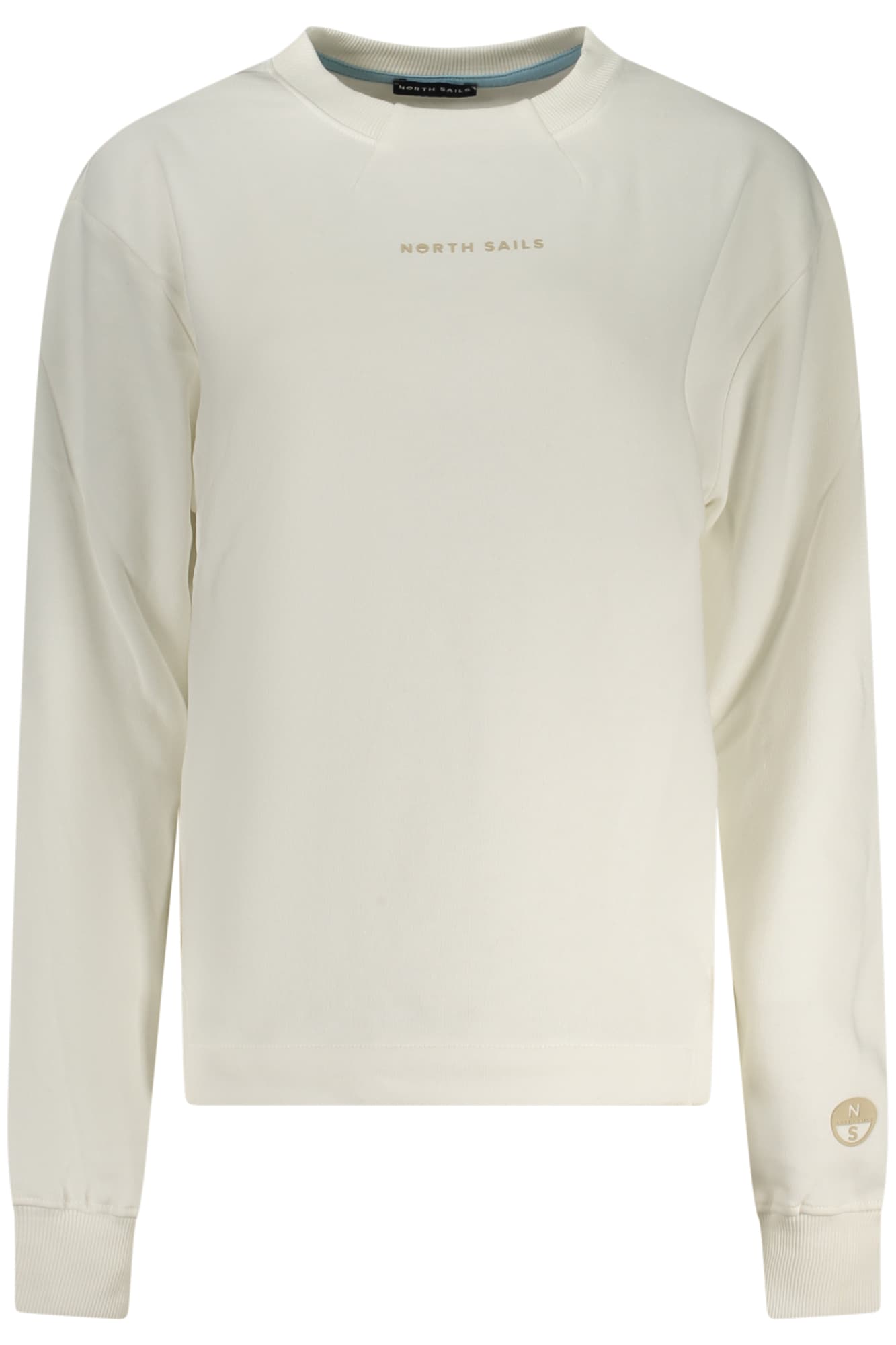 NORTH SAILS FELPA SENZA ZIP DONNA BIANCO - Immagine 1