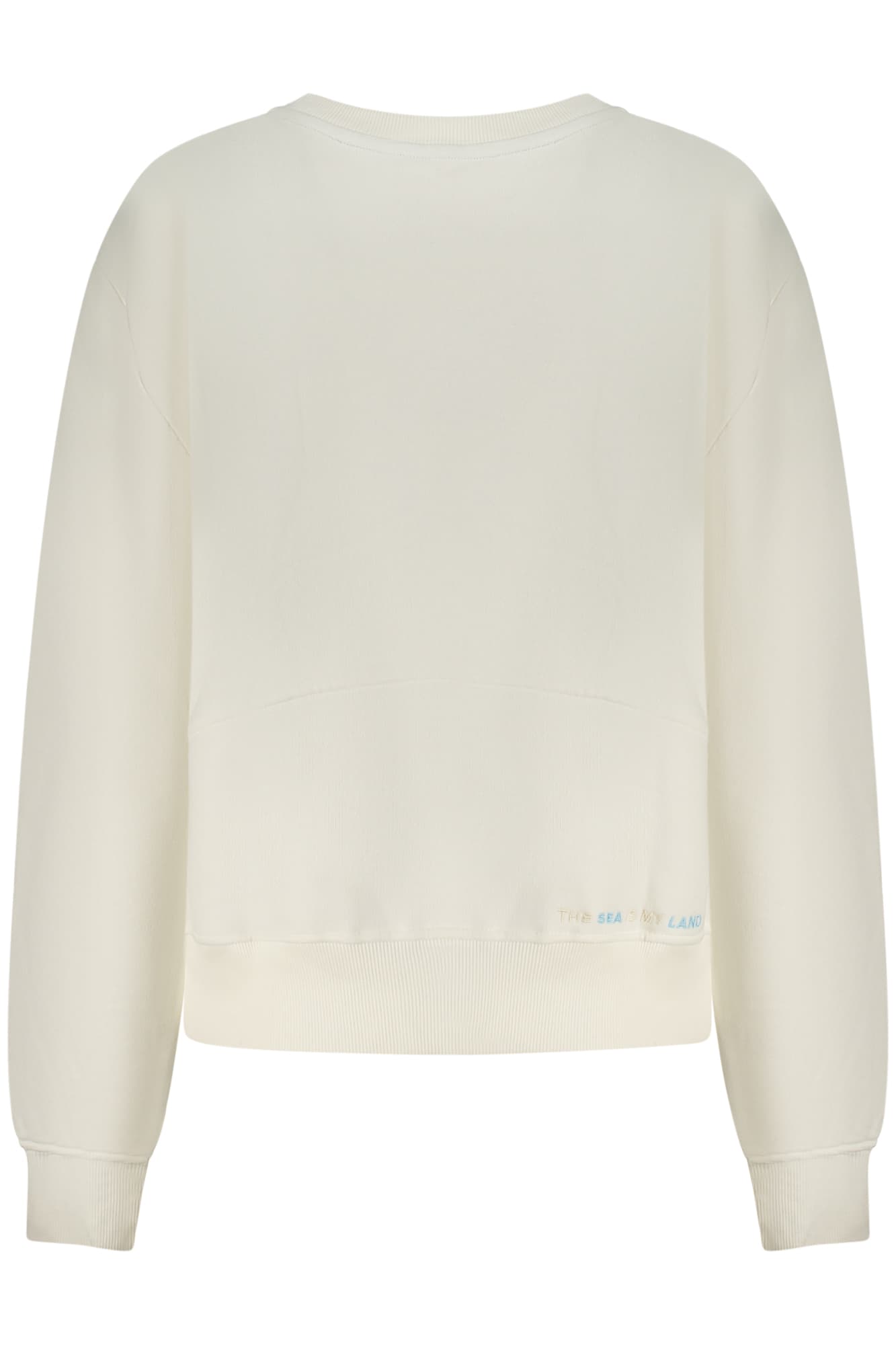NORTH SAILS FELPA SENZA ZIP DONNA BIANCO - Miniatura 2