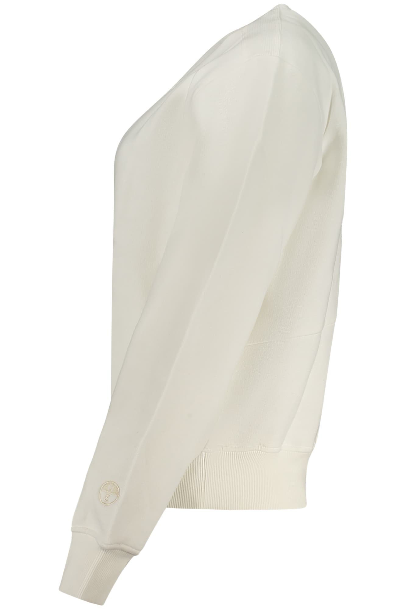 NORTH SAILS FELPA SENZA ZIP DONNA BIANCO - Miniatura 3