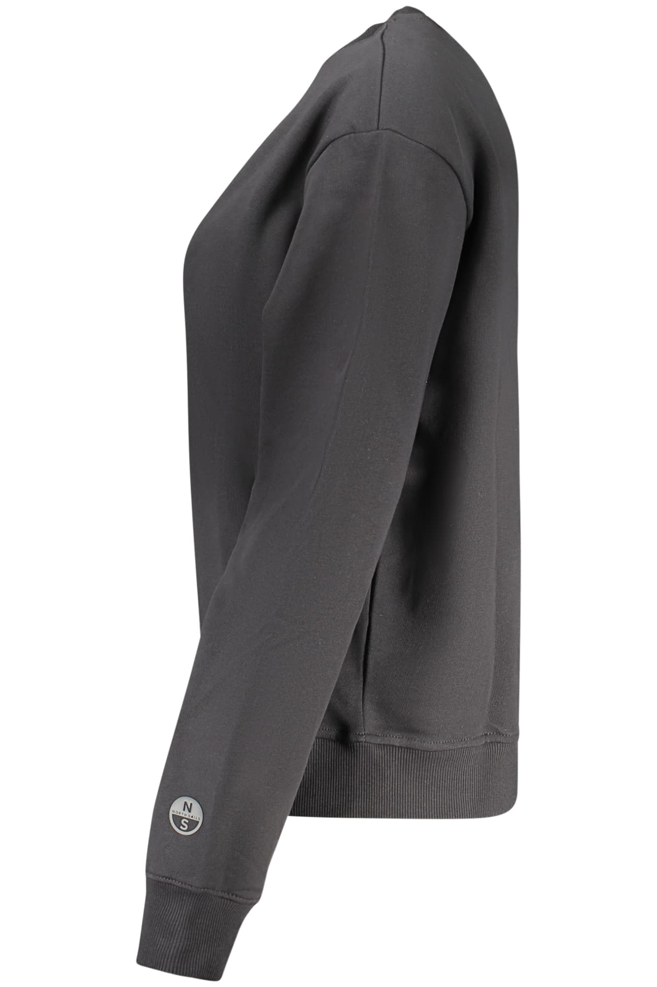 NORTH SAILS FELPA SENZA ZIP DONNA NERO - Miniatura 3