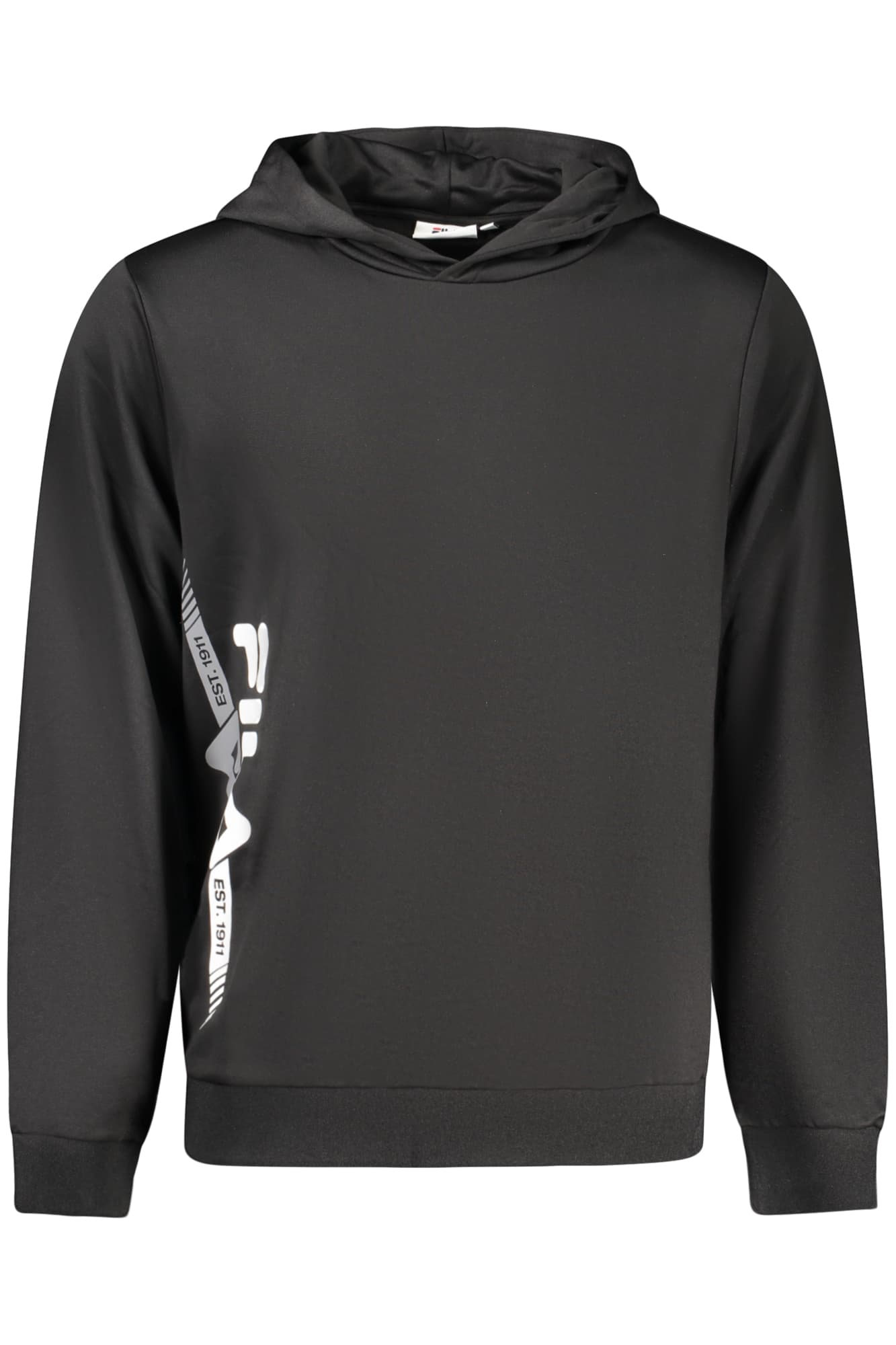FILA FELPA SENZA ZIP UOMO NERO - Immagine 1