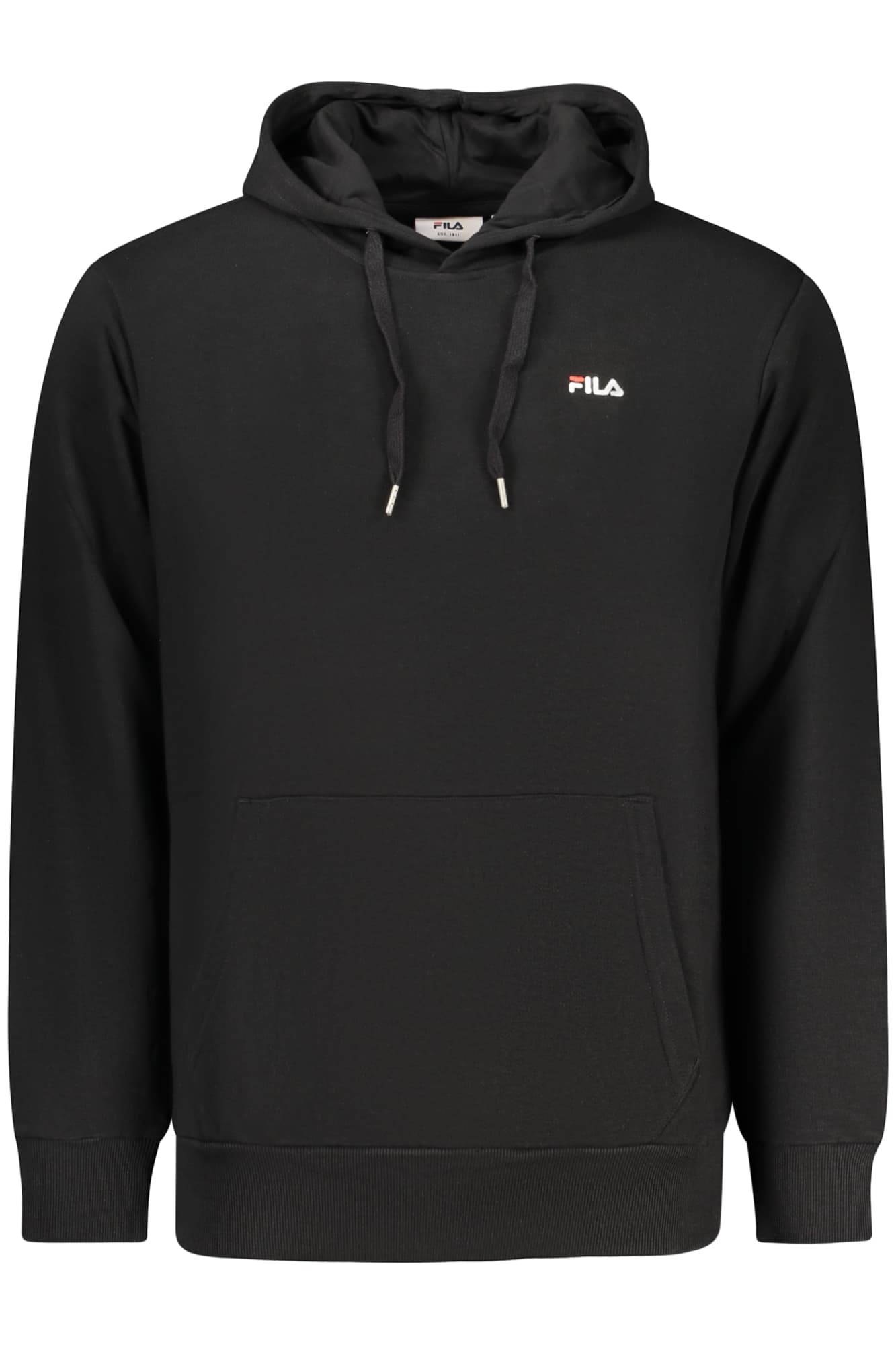 FILA FELPA SENZA ZIP UOMO NERO - Immagine 1