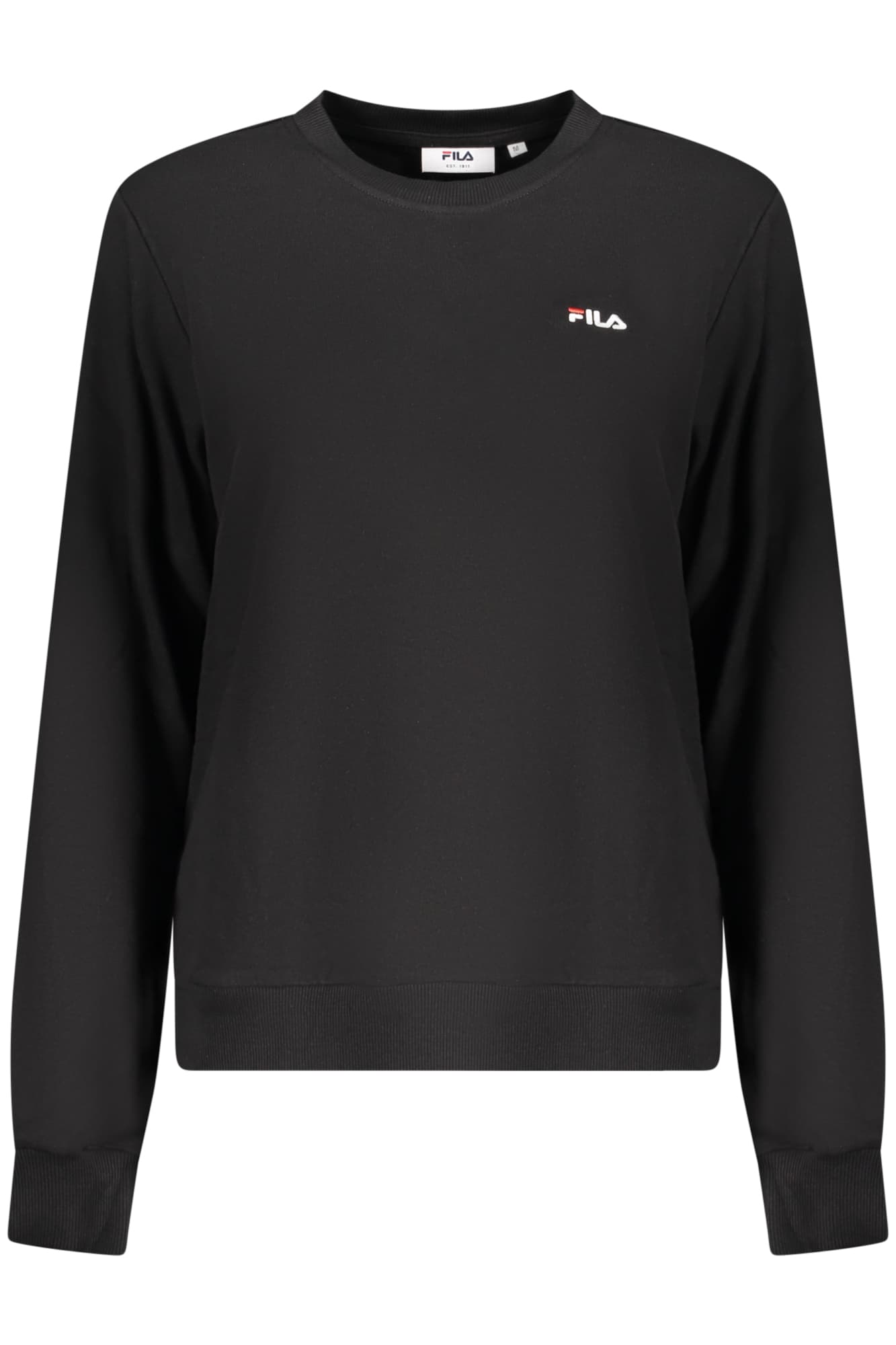 FILA FELPA SENZA ZIP DONNA NERO - Immagine 1