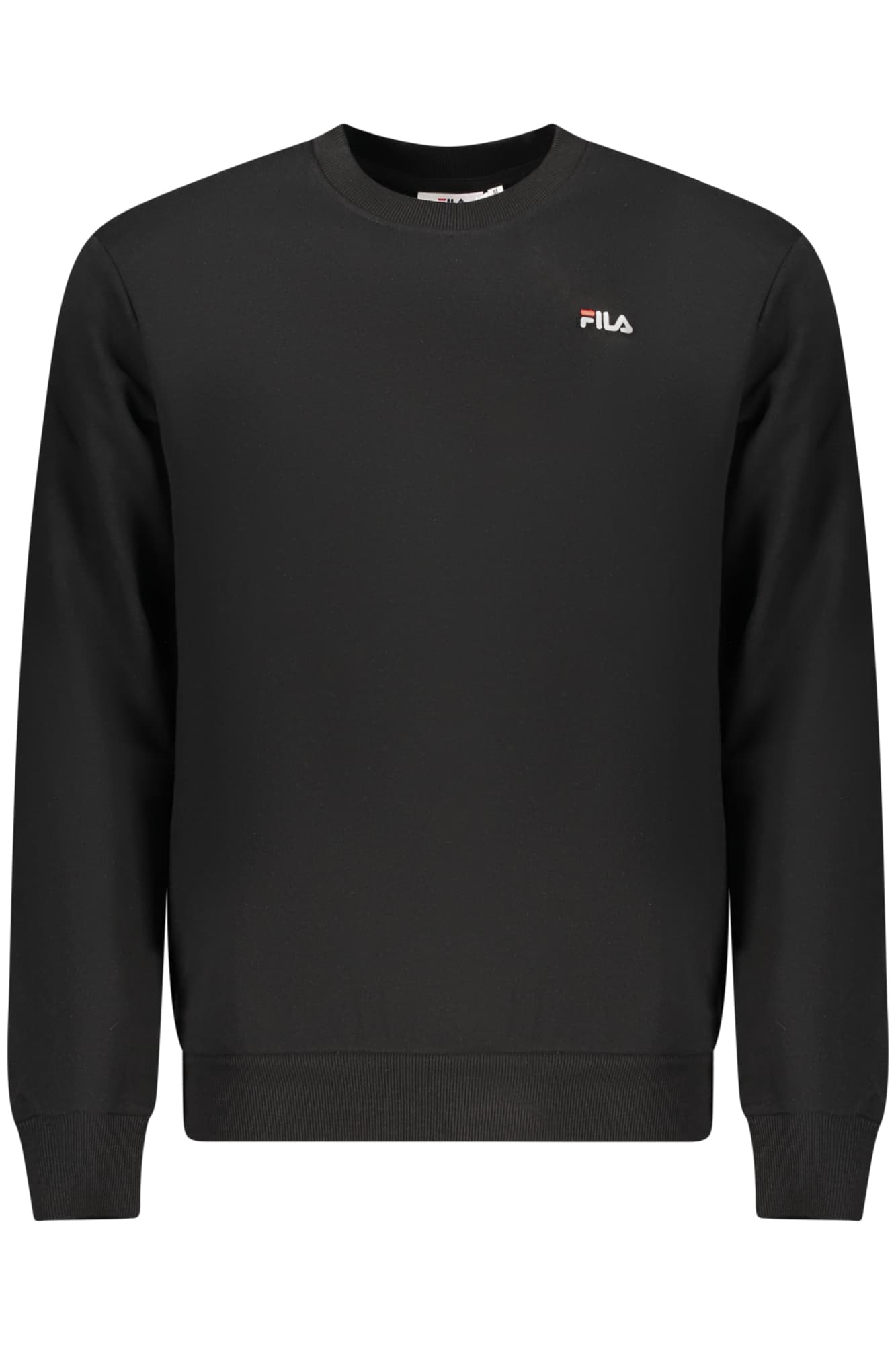 FILA FELPA SENZA ZIP UOMO NERO - Immagine 1