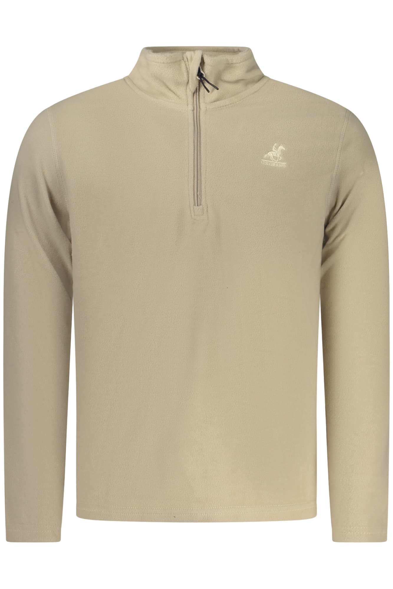 U.S. GRAND FELPA SENZA ZIP UOMO BEIGE - Immagine principale