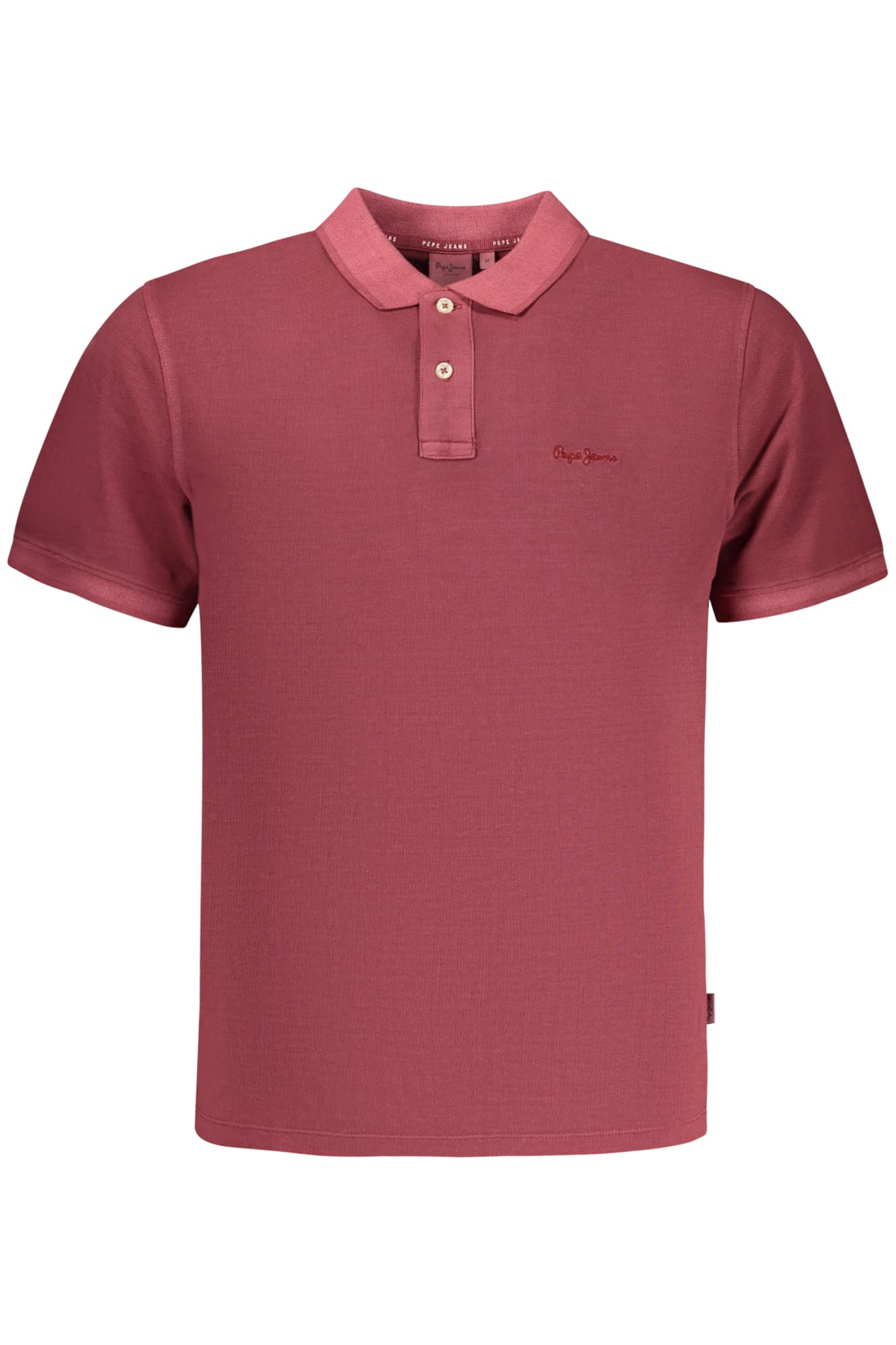 PEPE JEANS POLO MANICHE CORTE UOMO ROSSO - Immagine 1
