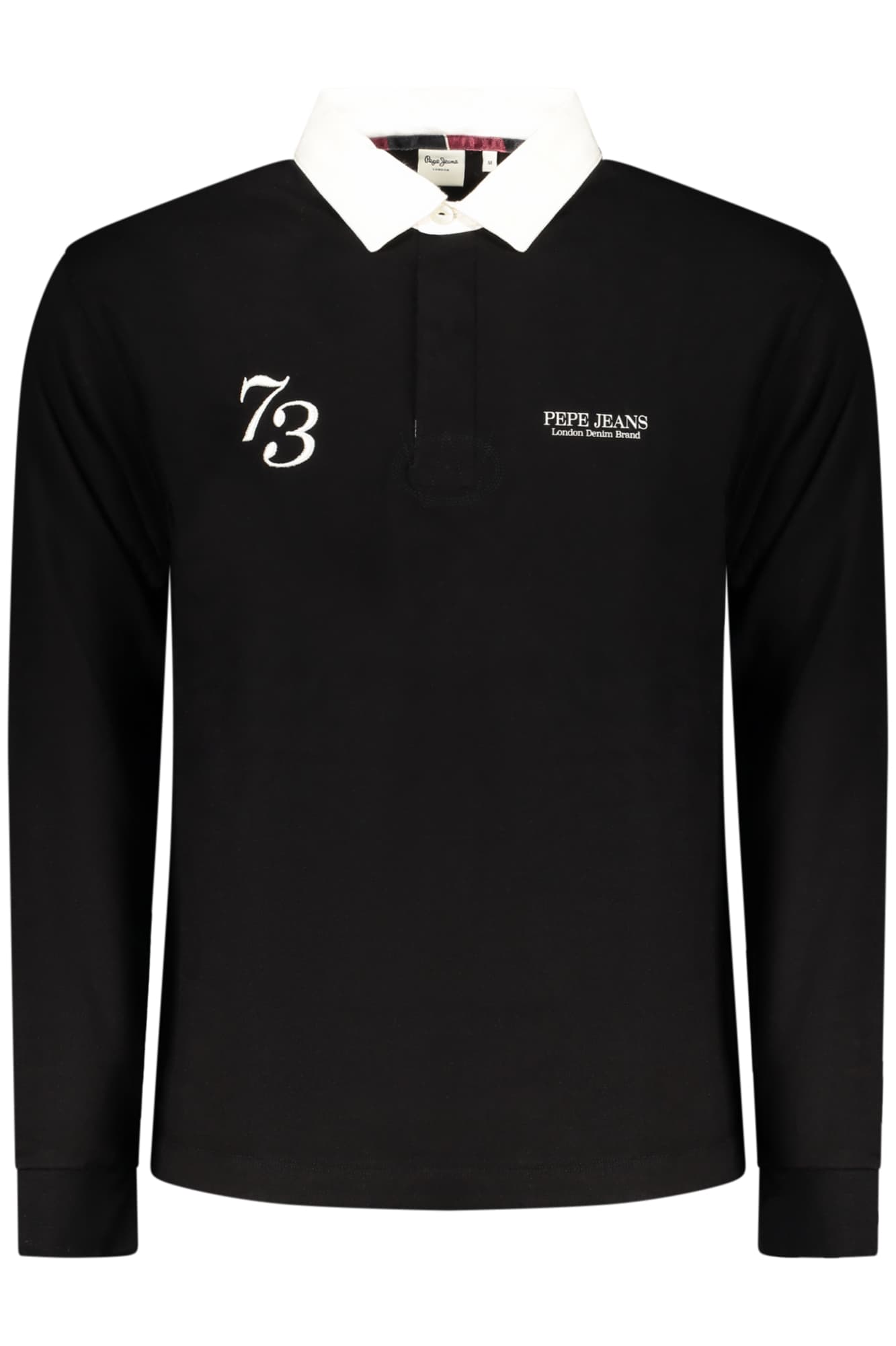 PEPE JEANS POLO MANICHE LUNGHE UOMO NERO - Immagine 1