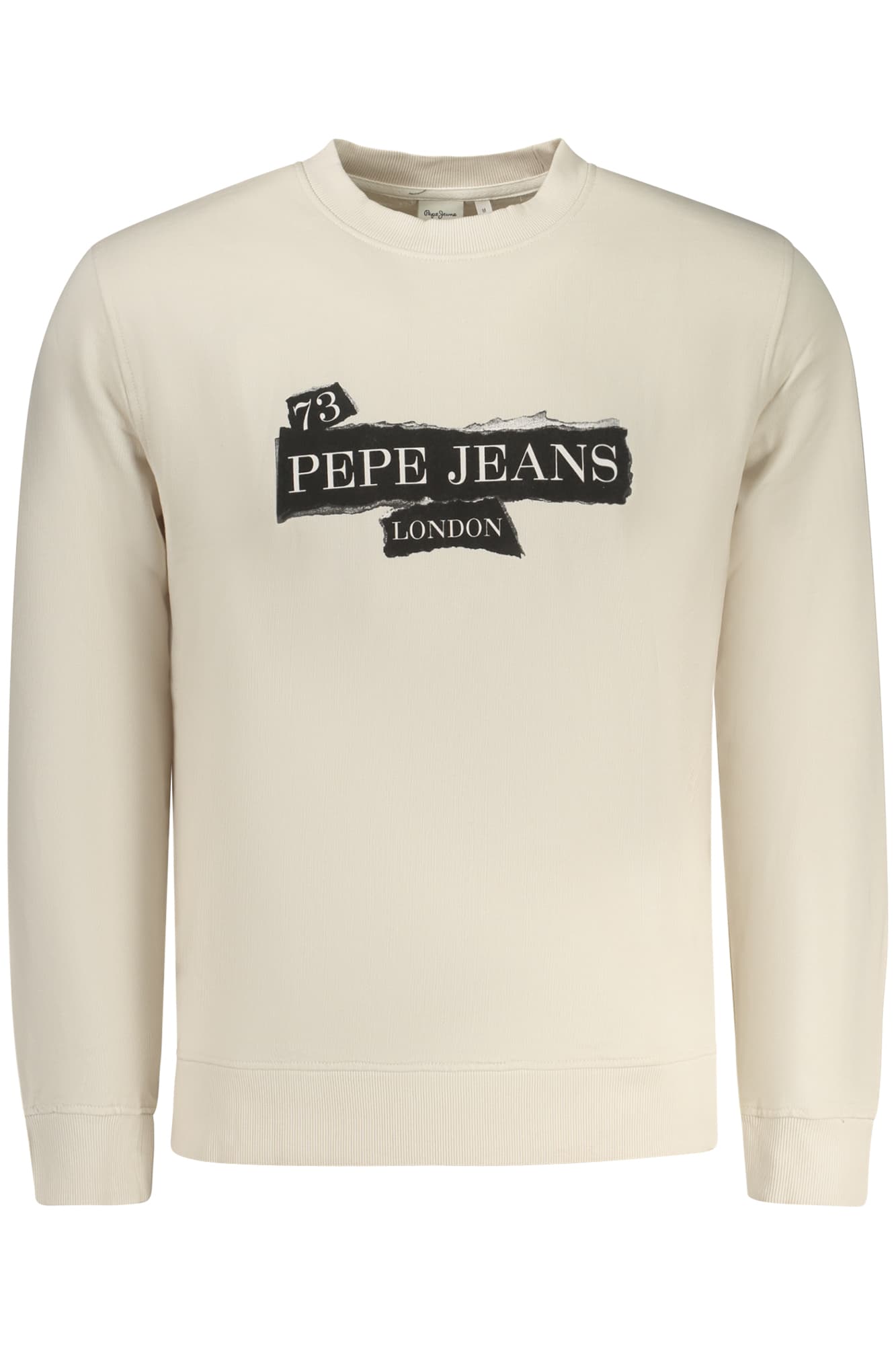 PEPE JEANS FELPA SENZA ZIP UOMO BEIGE - Immagine principale