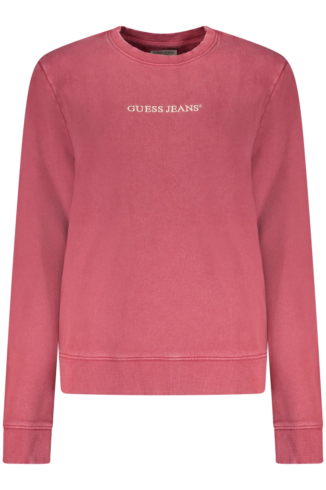 GUESS JEANS FELPA SENZA ZIP DONNA ROSSO - Immagine principale