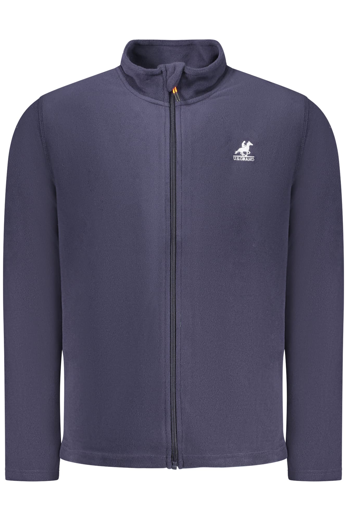 U.S. GRAND FELPA CON ZIP UOMO BLU - Immagine principale