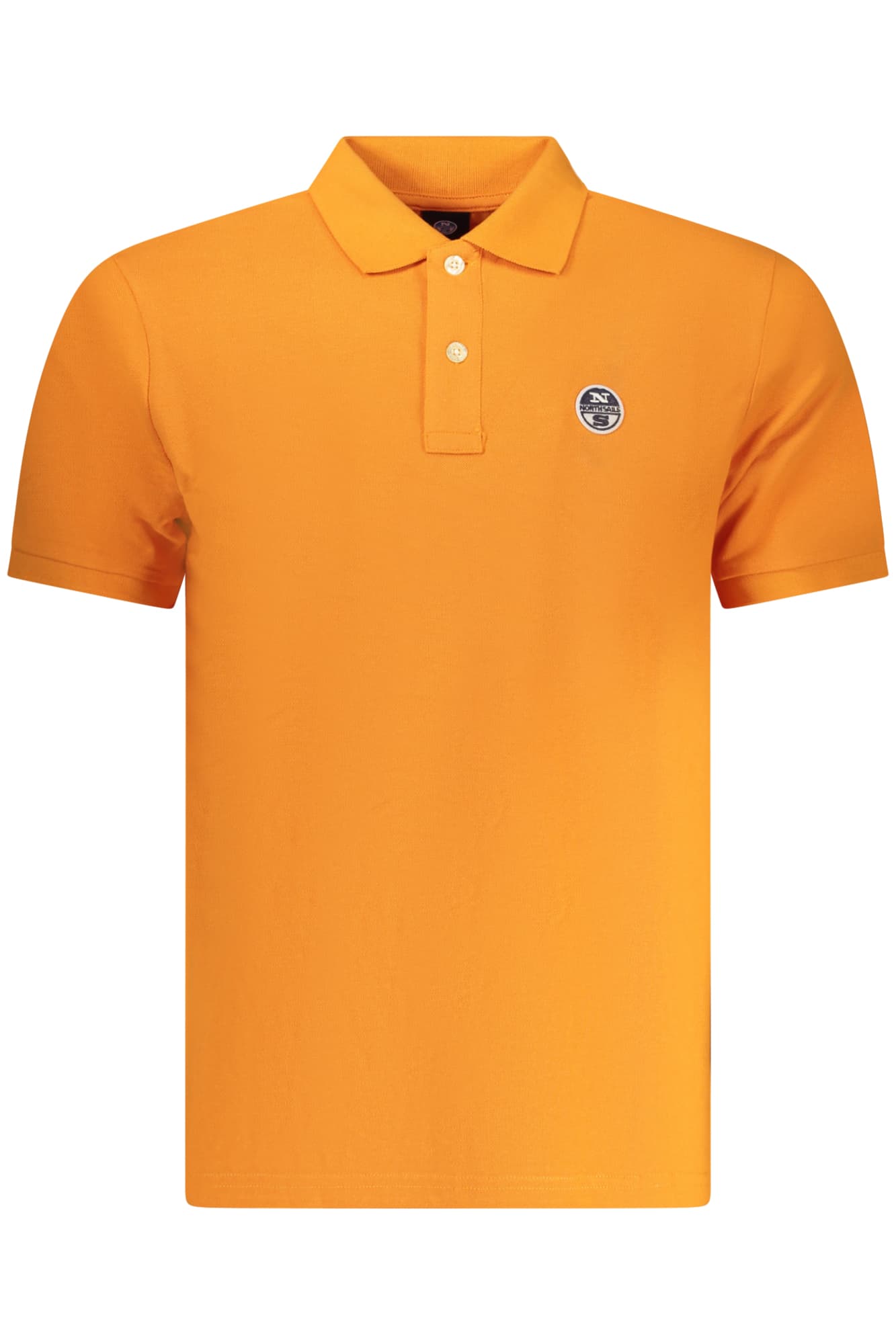NORTH SAILS POLO MANICHE CORTE UOMO ARANCIO - Immagine 1