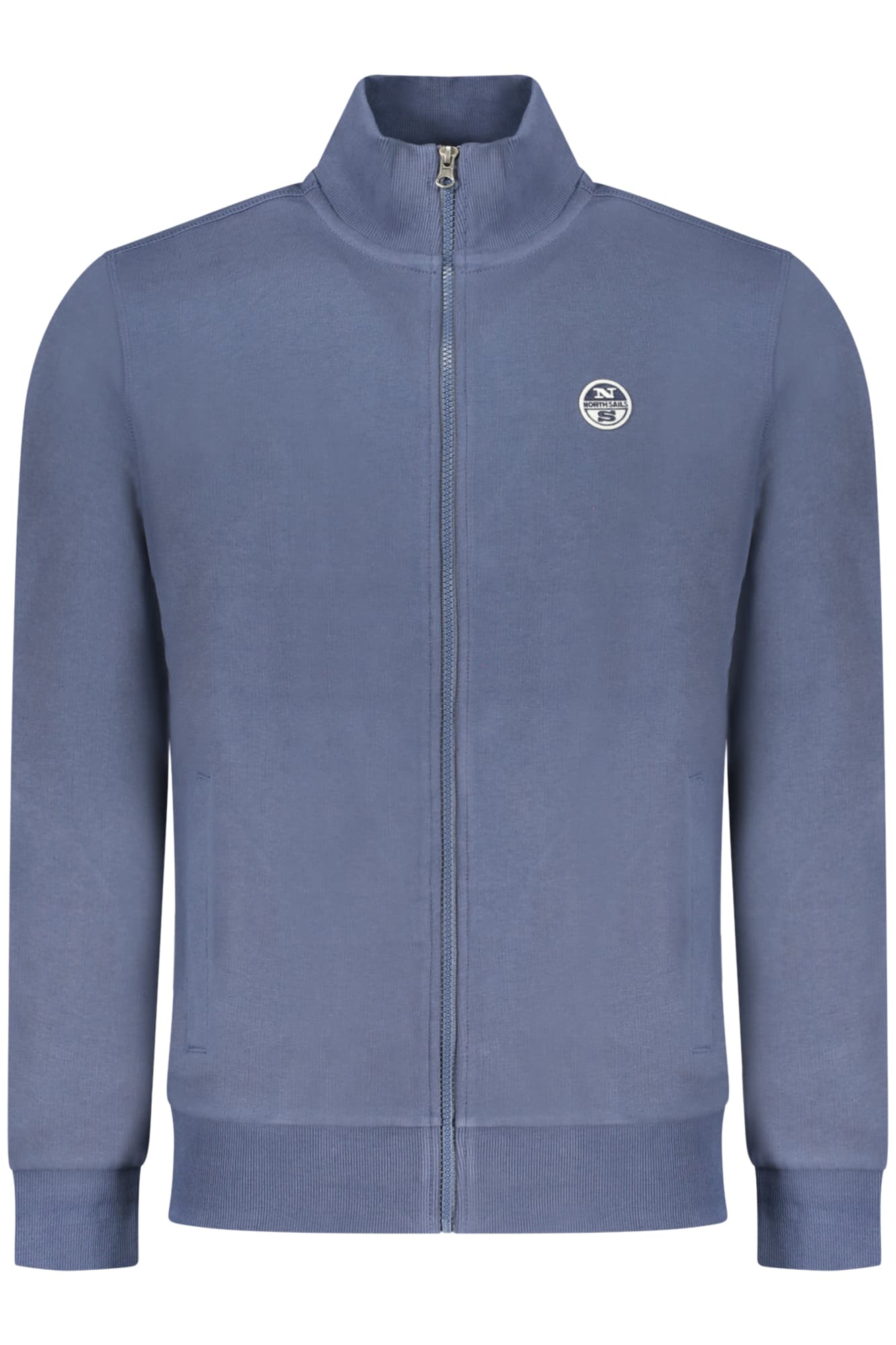 NORTH SAILS FELPA CON ZIP UOMO BLU - Immagine principale