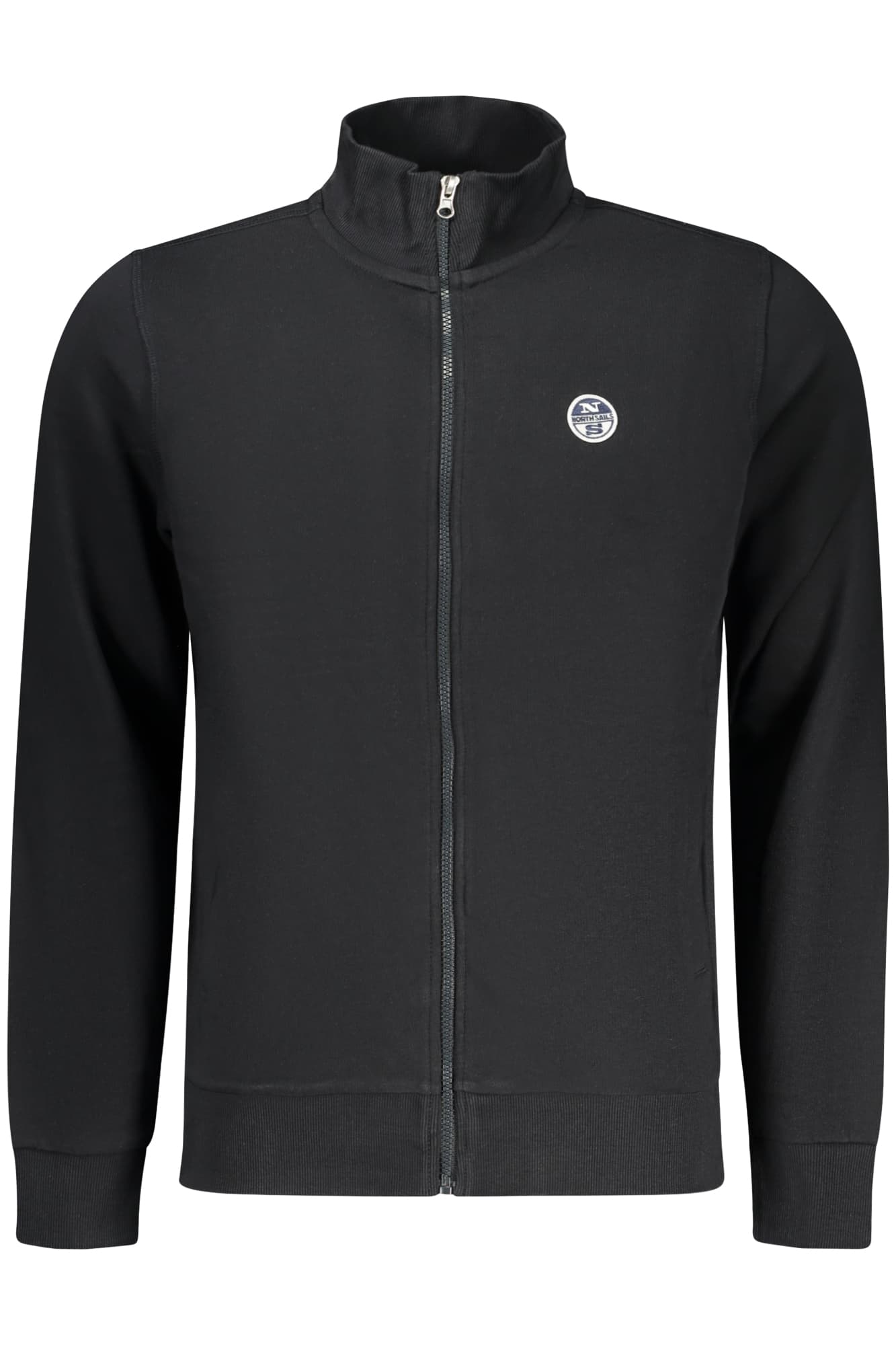 NORTH SAILS FELPA CON ZIP UOMO NERO - Immagine 1