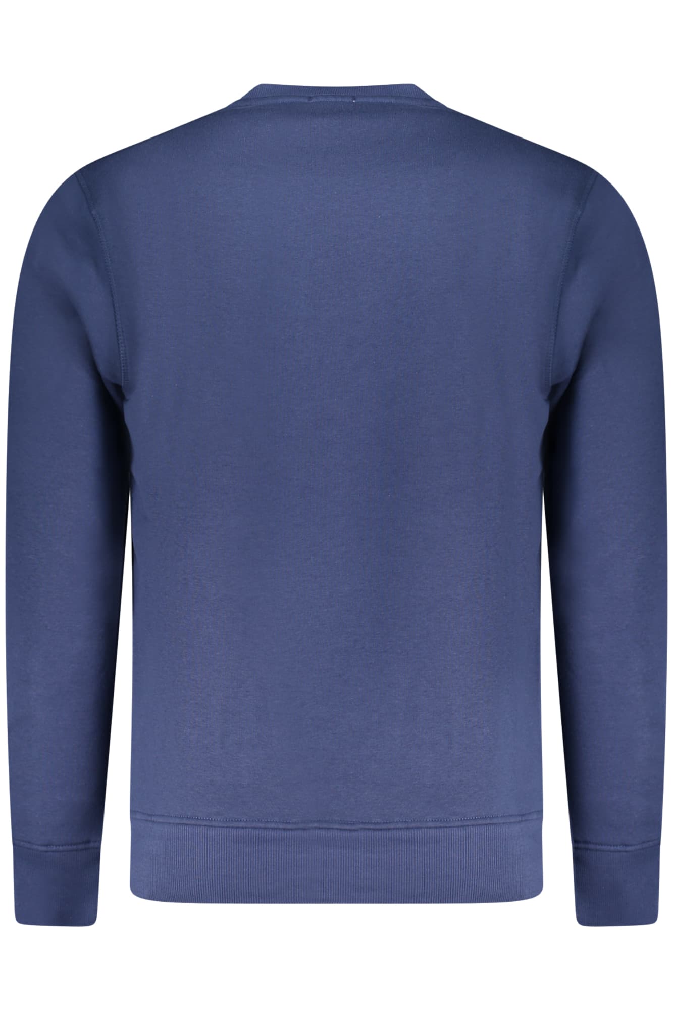 RIFLE FELPA SENZA ZIP UOMO BLU - Miniatura 2