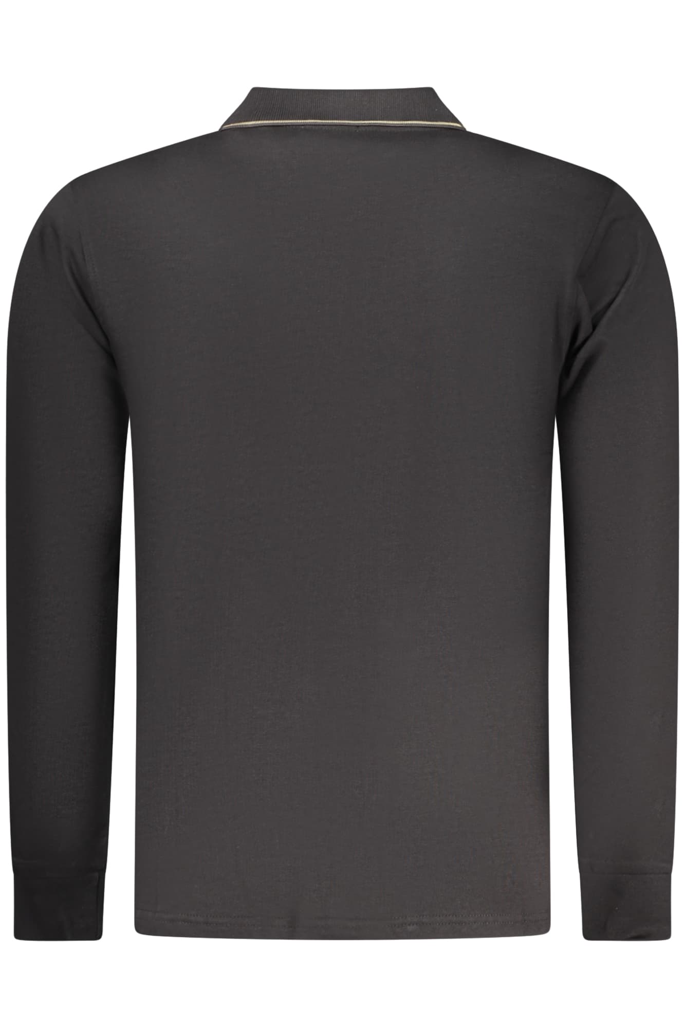 COVERI MOVING POLO MANICHE LUNGHE UOMO NERO - Miniatura 2
