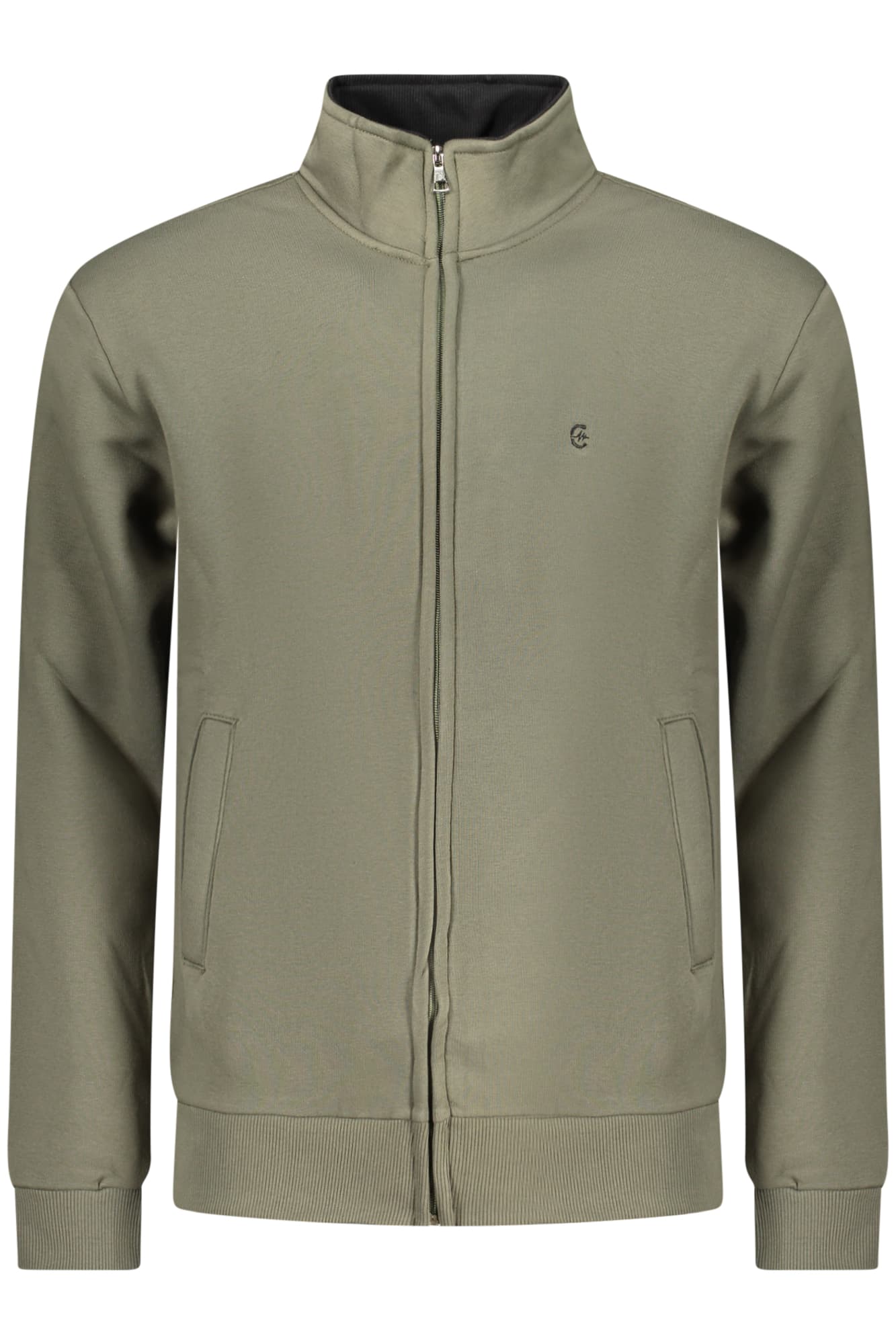 COVERI MOVING FELPA CON ZIP UOMO VERDE - Immagine 1