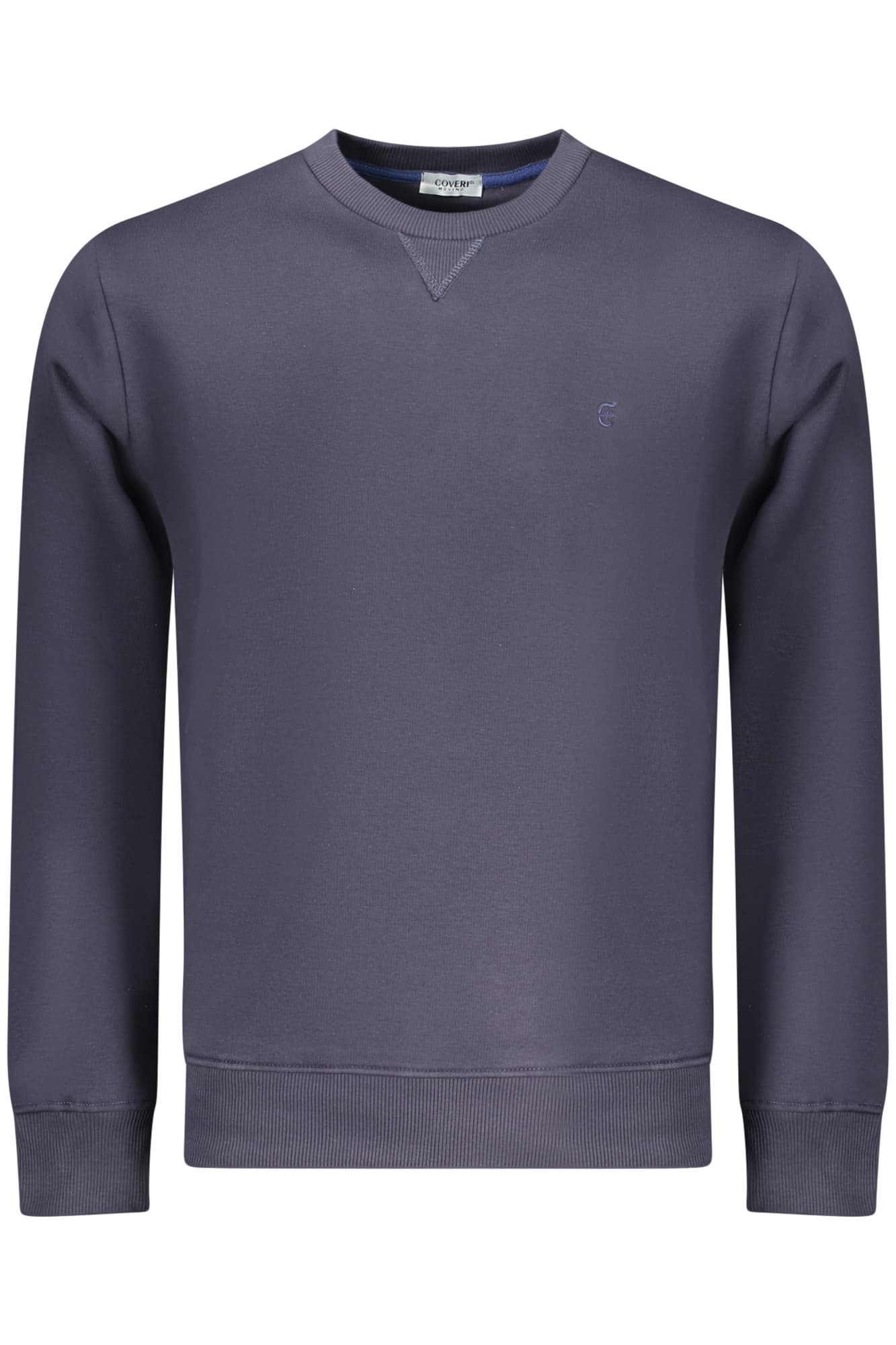 COVERI MOVING FELPA SENZA ZIP UOMO BLU - Immagine 1