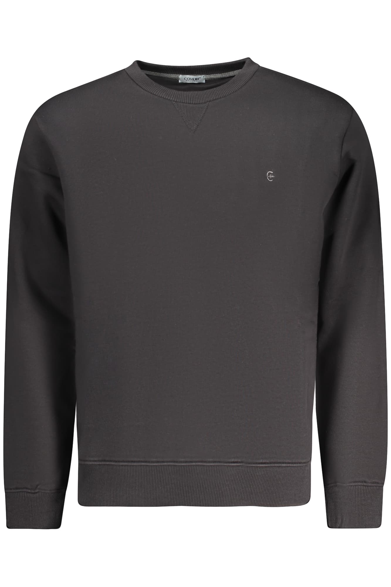 COVERI MOVING FELPA SENZA ZIP UOMO NERO - Immagine 1