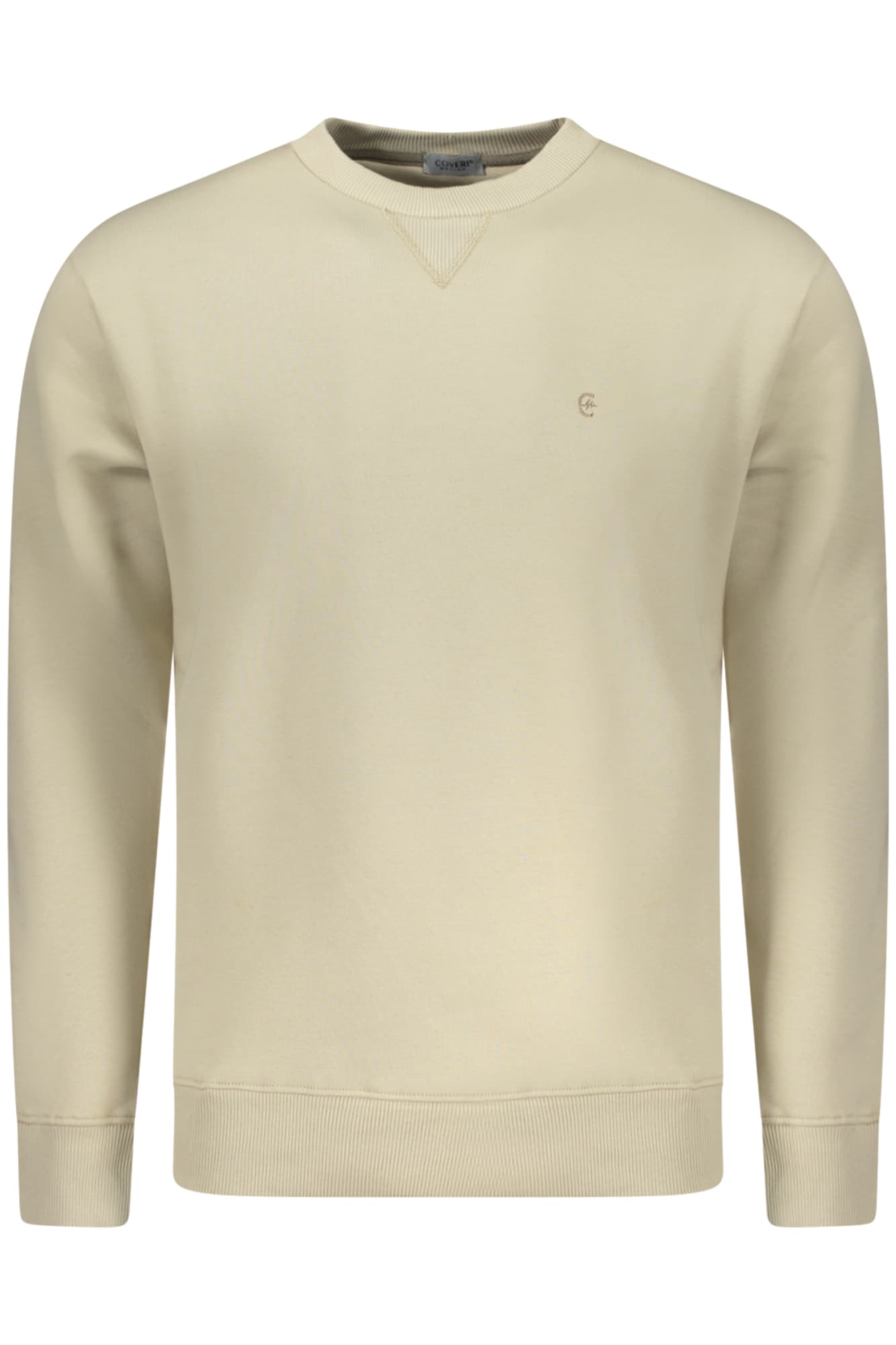 COVERI MOVING FELPA SENZA ZIP UOMO BEIGE - Immagine 1