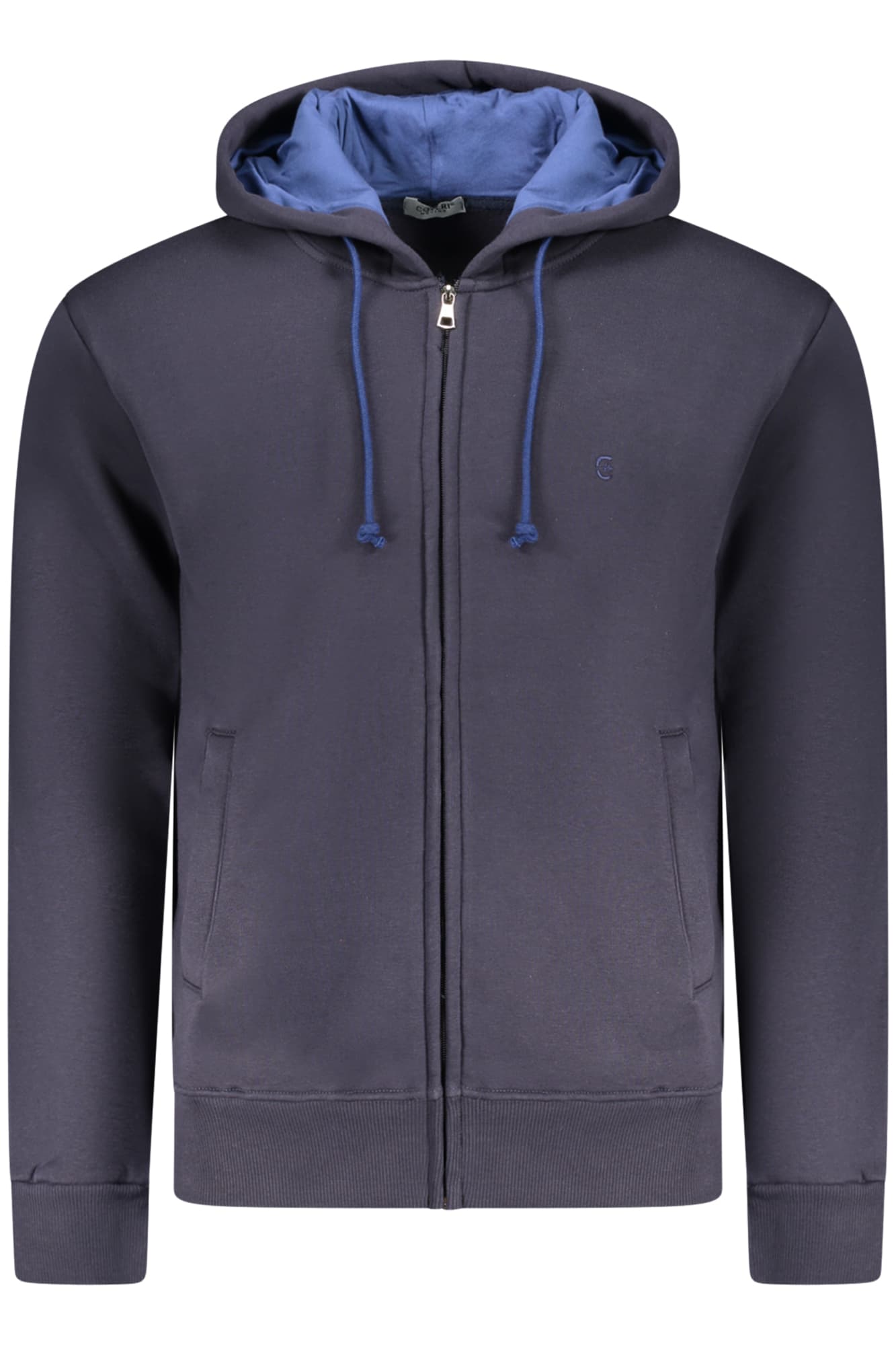 COVERI MOVING FELPA CON ZIP UOMO BLU - Immagine principale