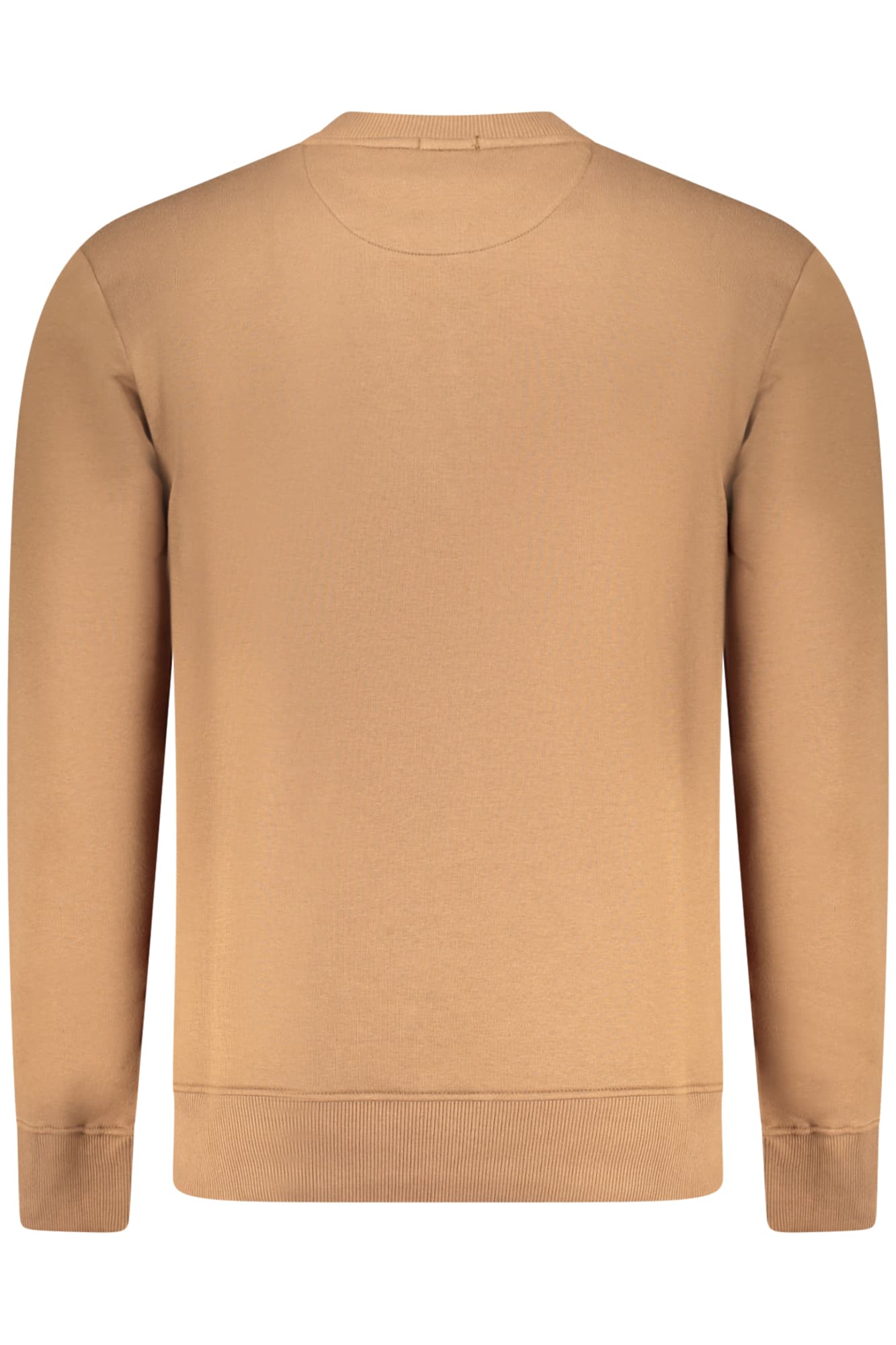 COVERI MOVING FELPA SENZA ZIP UOMO MARRONE - Miniatura 2