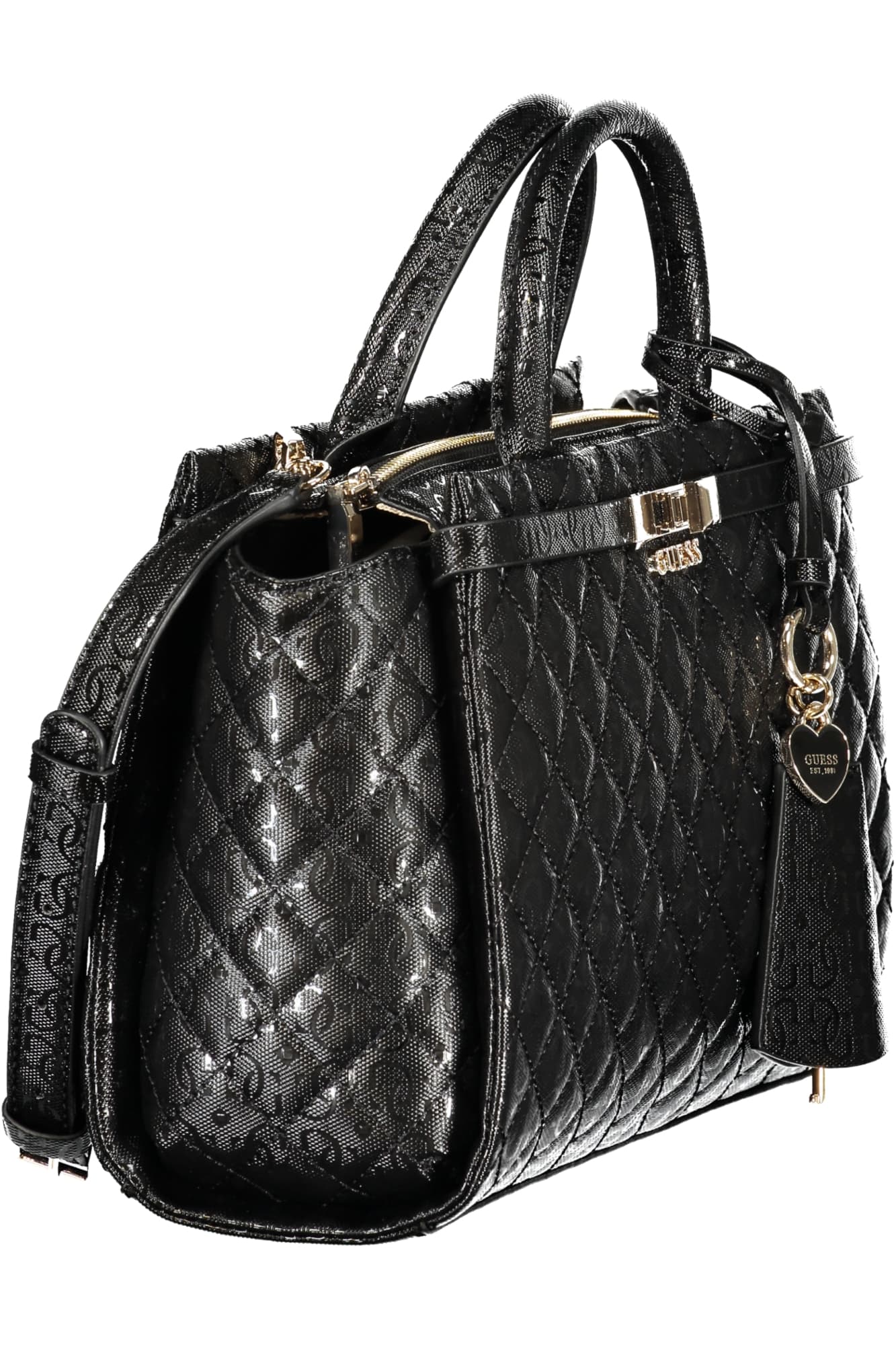 GUESS JEANS BORSA DONNA NERO - Miniatura 3