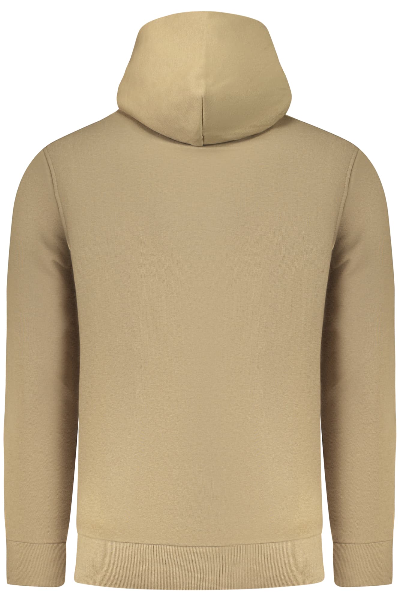 RIFLE FELPA SENZA ZIP UOMO MARRONE - Miniatura 2