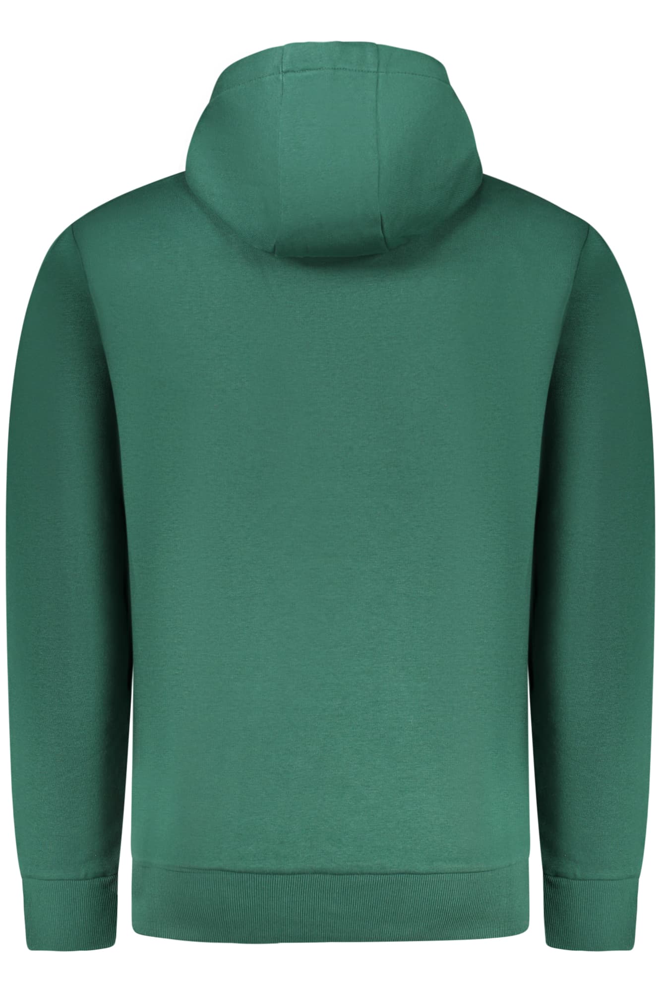 RIFLE FELPA SENZA ZIP UOMO VERDE - Miniatura 2