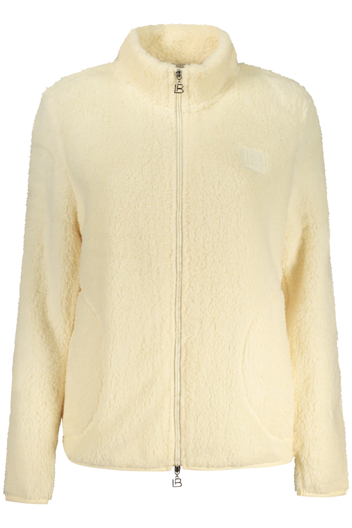 LAURA BIAGIOTTI FELPA CON ZIP DONNA BEIGE - Immagine principale