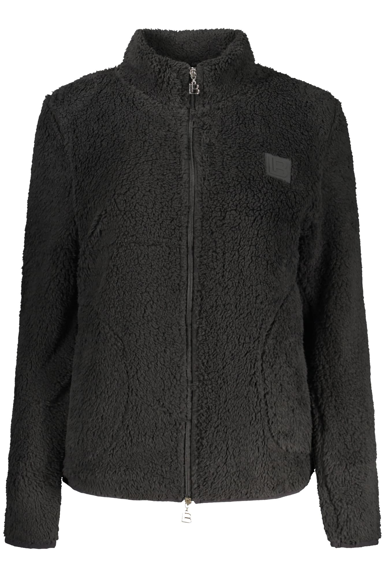 LAURA BIAGIOTTI FELPA CON ZIP DONNA NERO - Immagine principale