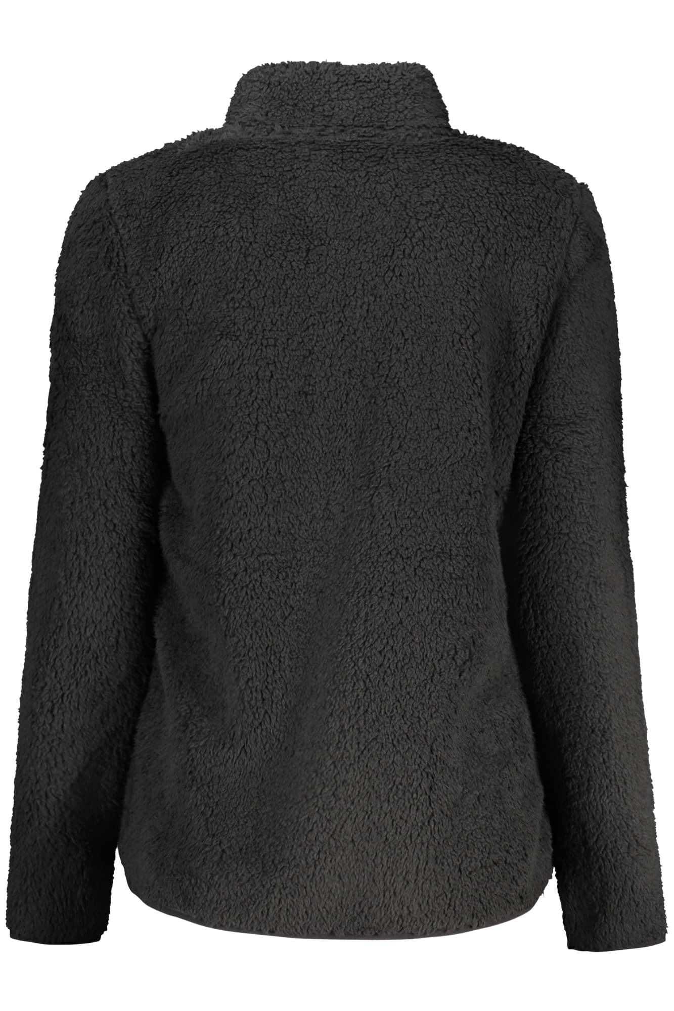 LAURA BIAGIOTTI FELPA CON ZIP DONNA NERO - Miniatura 2