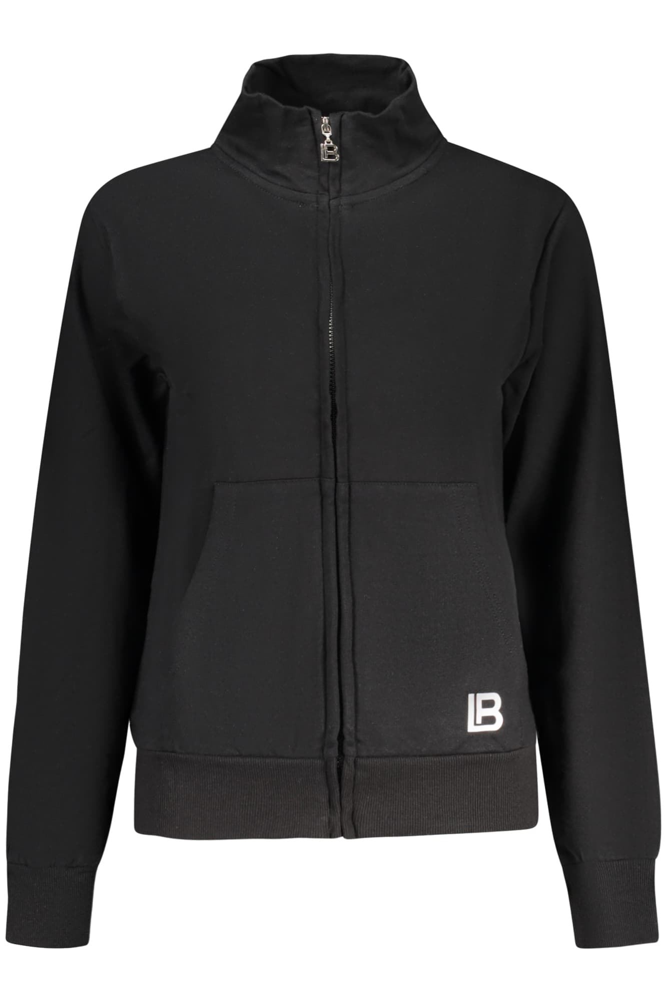 LAURA BIAGIOTTI FELPA CON ZIP DONNA NERO - Immagine principale