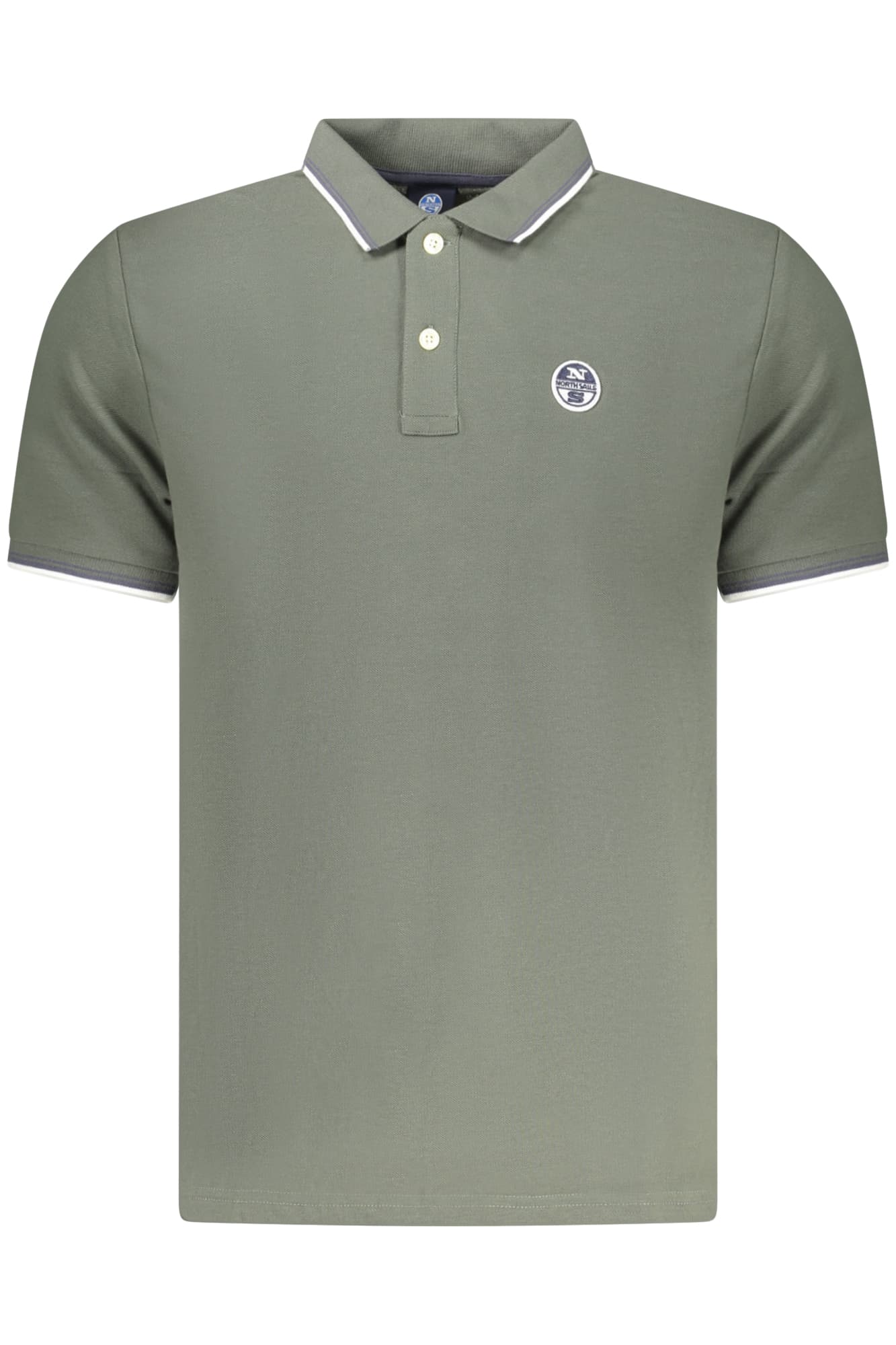 NORTH SAILS POLO MANICHE CORTE UOMO VERDE - Immagine principale