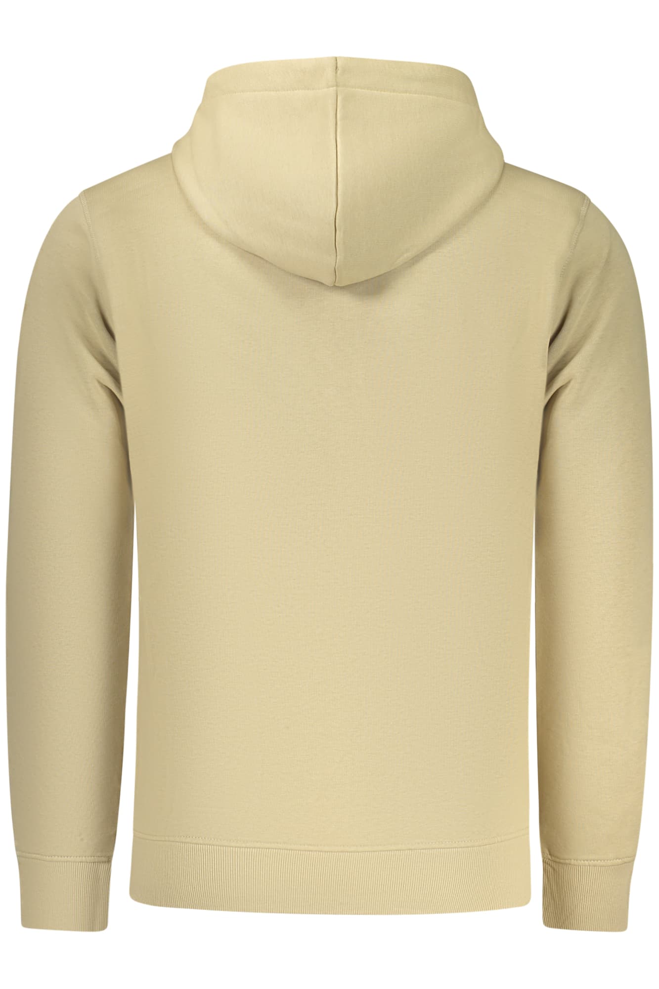 RIFLE FELPA CON ZIP UOMO BEIGE - Miniatura 2