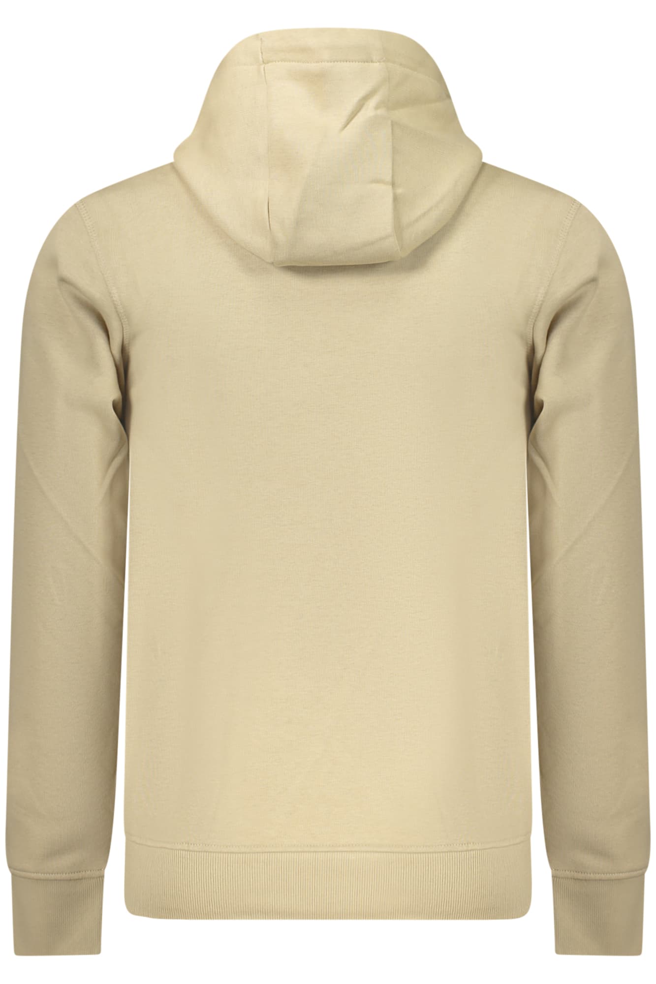 RIFLE FELPA SENZA ZIP UOMO BEIGE - Miniatura 2