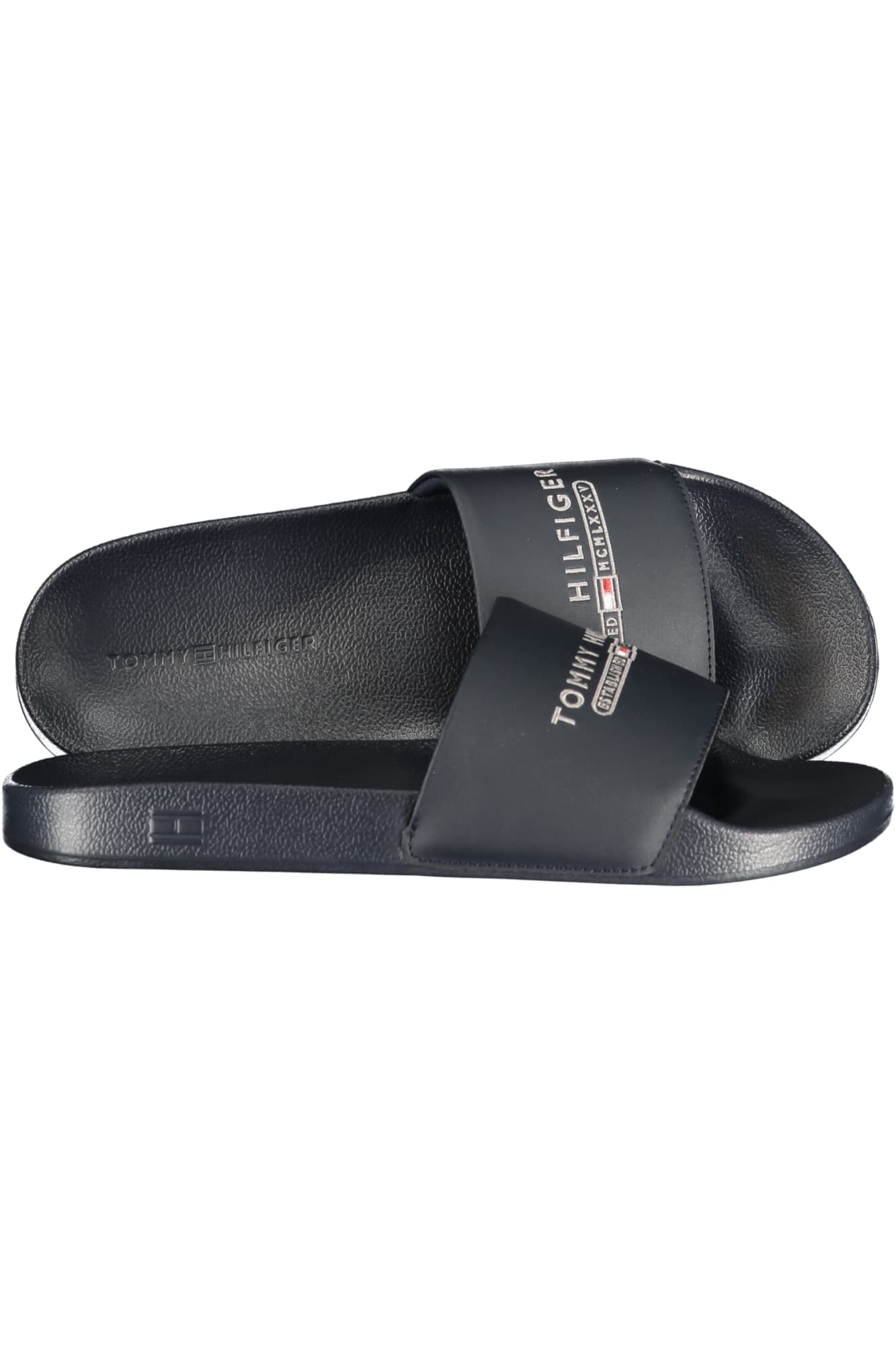 TOMMY HILFIGER CALZATURA CIABATTA UOMO BLU - Miniatura 2