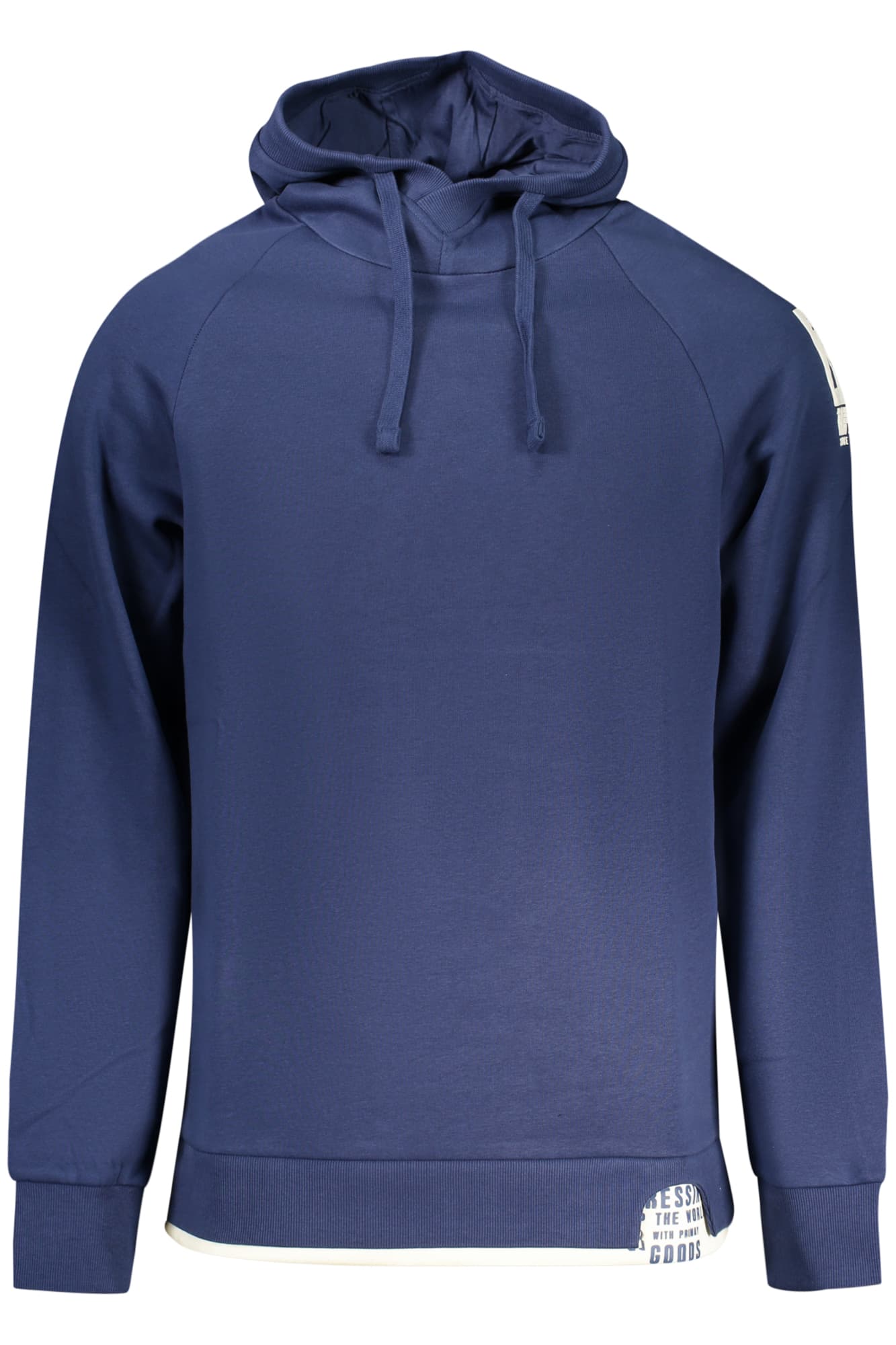 RIFLE FELPA SENZA ZIP UOMO BLU - Immagine 1