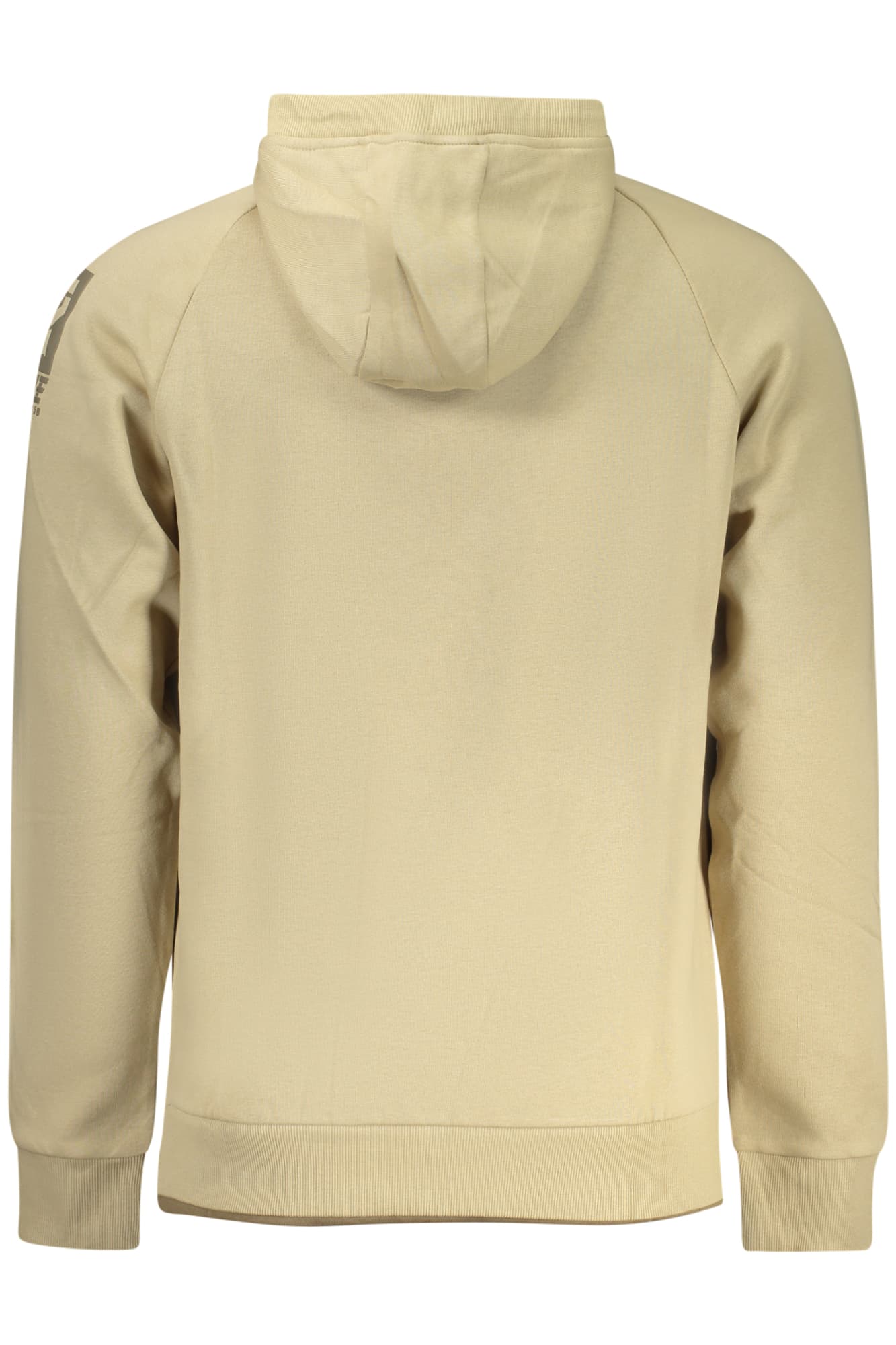 RIFLE FELPA SENZA ZIP UOMO BEIGE - Miniatura 2