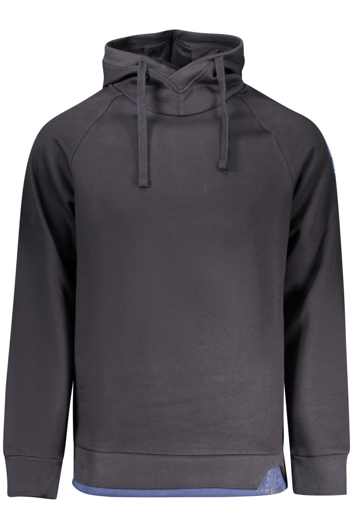 RIFLE FELPA SENZA ZIP UOMO BLU - Immagine 1