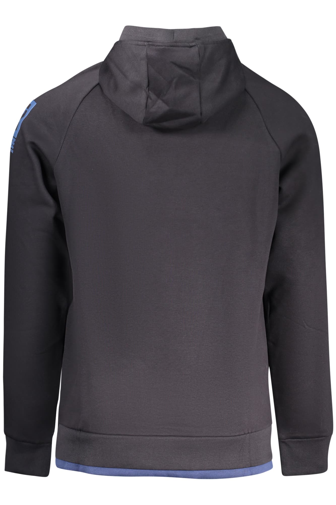RIFLE FELPA SENZA ZIP UOMO BLU - Miniatura 2