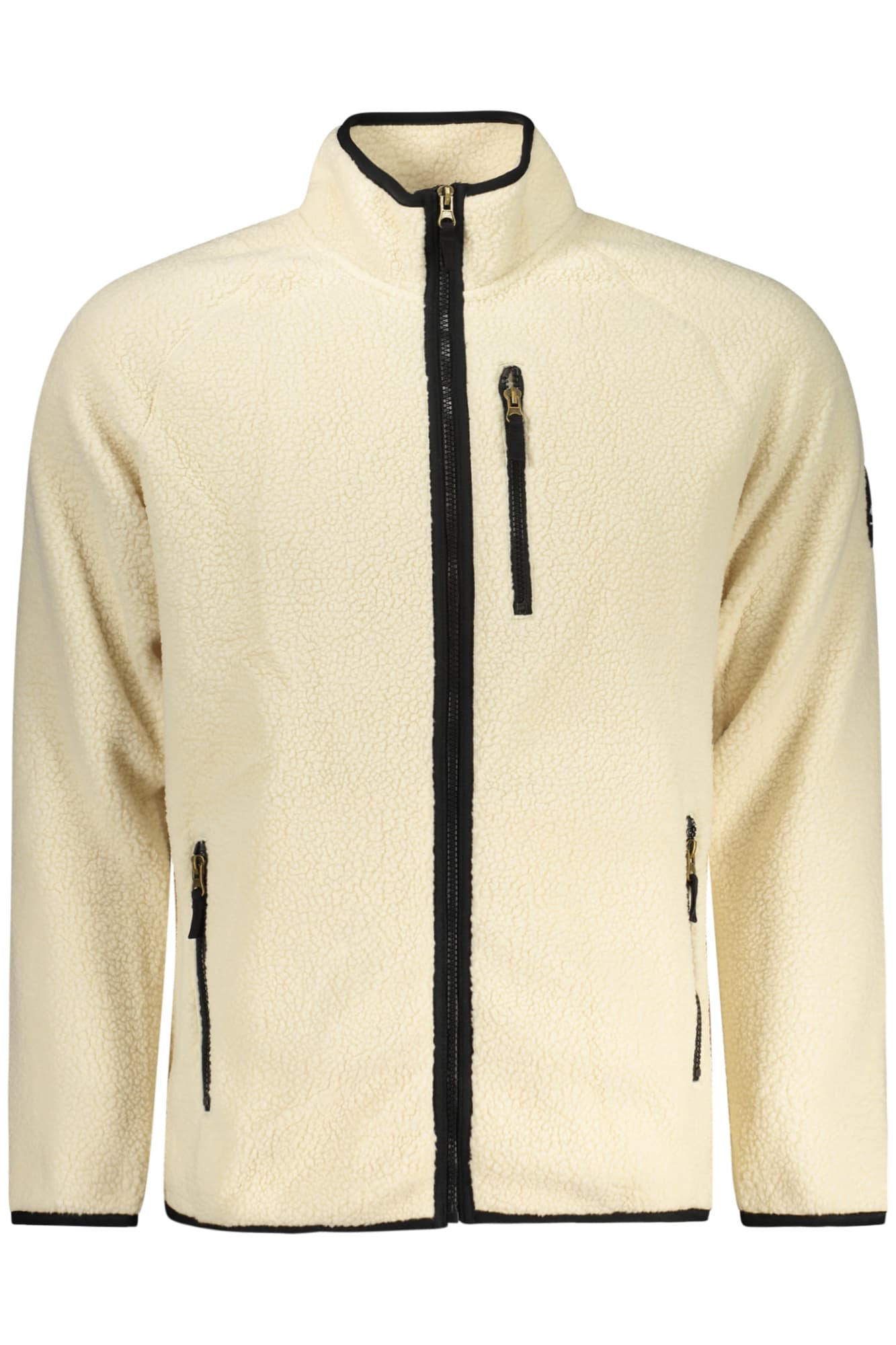 U.S. GRAND FELPA CON ZIP UOMO BIANCO - Immagine 1