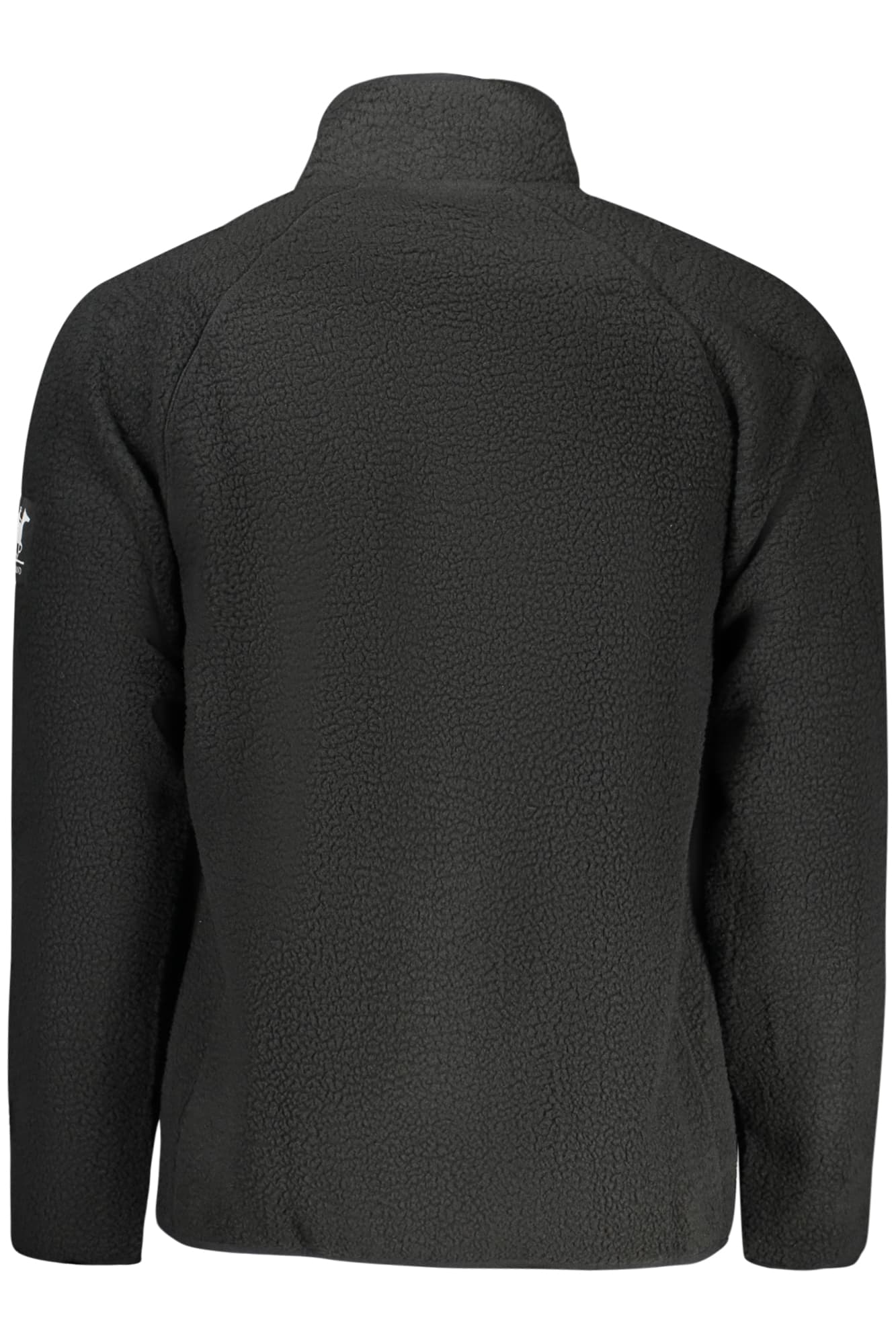 U.S. GRAND FELPA CON ZIP UOMO NERO - Miniatura 2