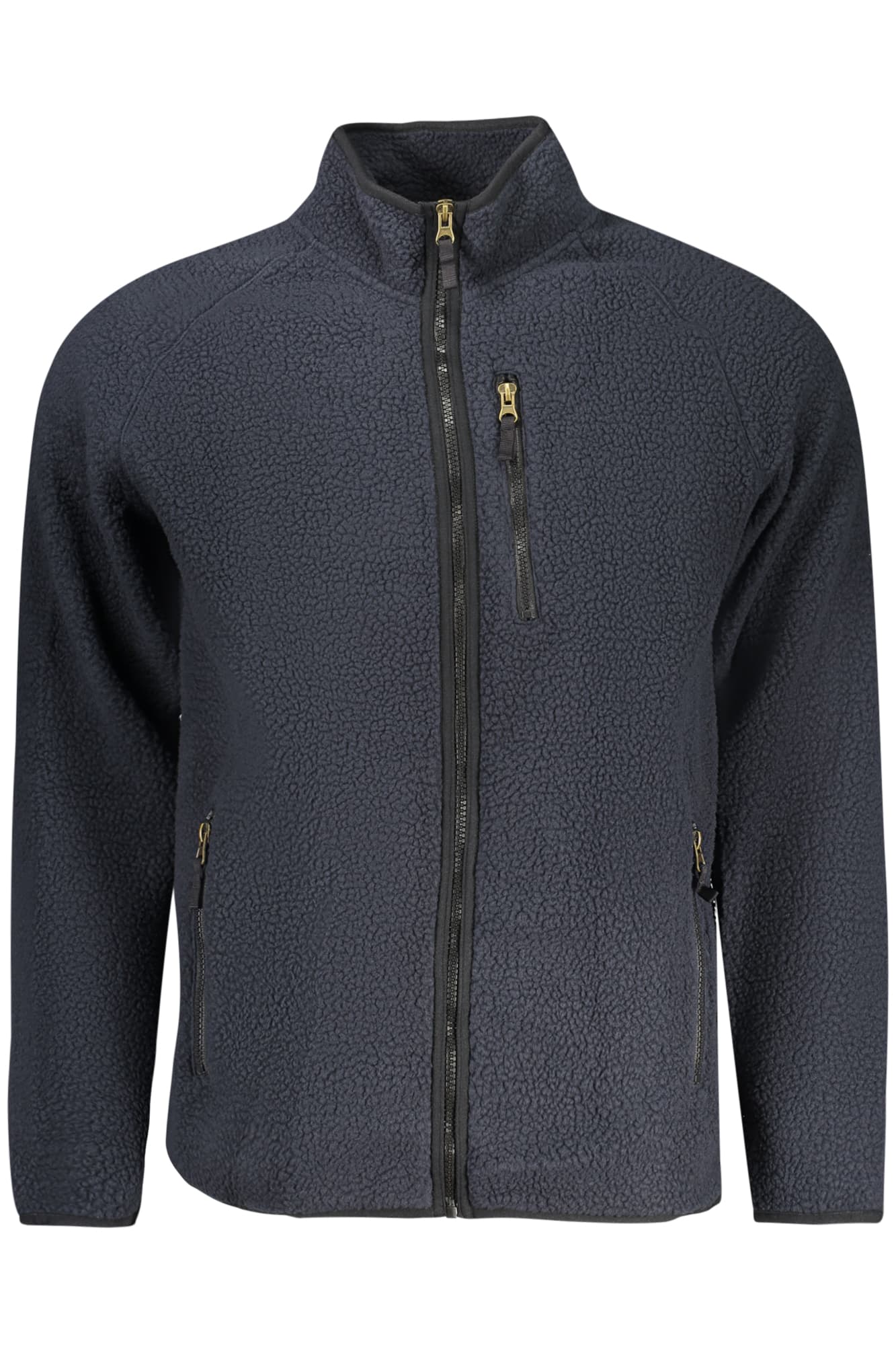 U.S. GRAND FELPA CON ZIP UOMO BLU - Immagine 1