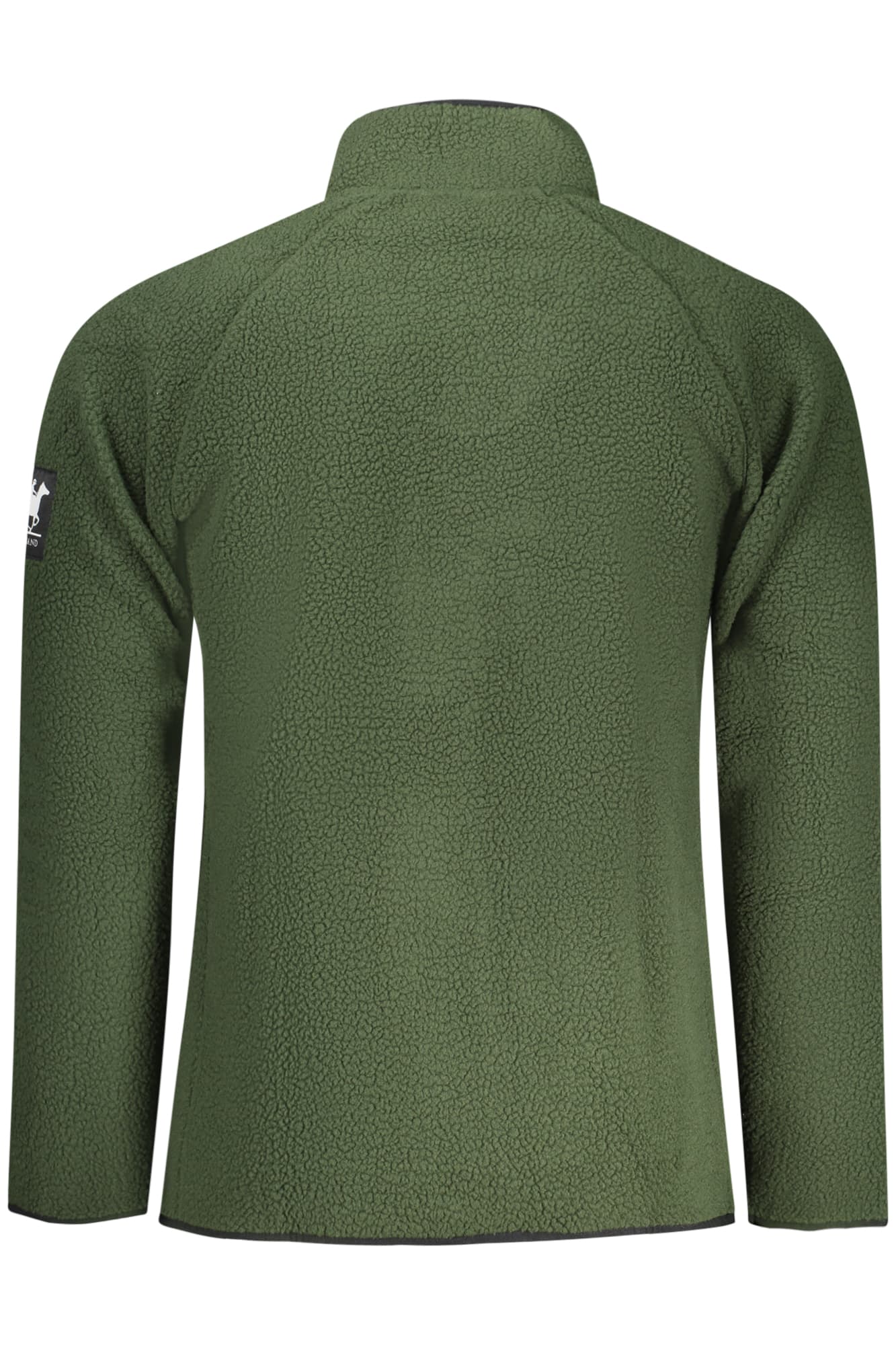 U.S. GRAND FELPA CON ZIP UOMO VERDE - Miniatura 2