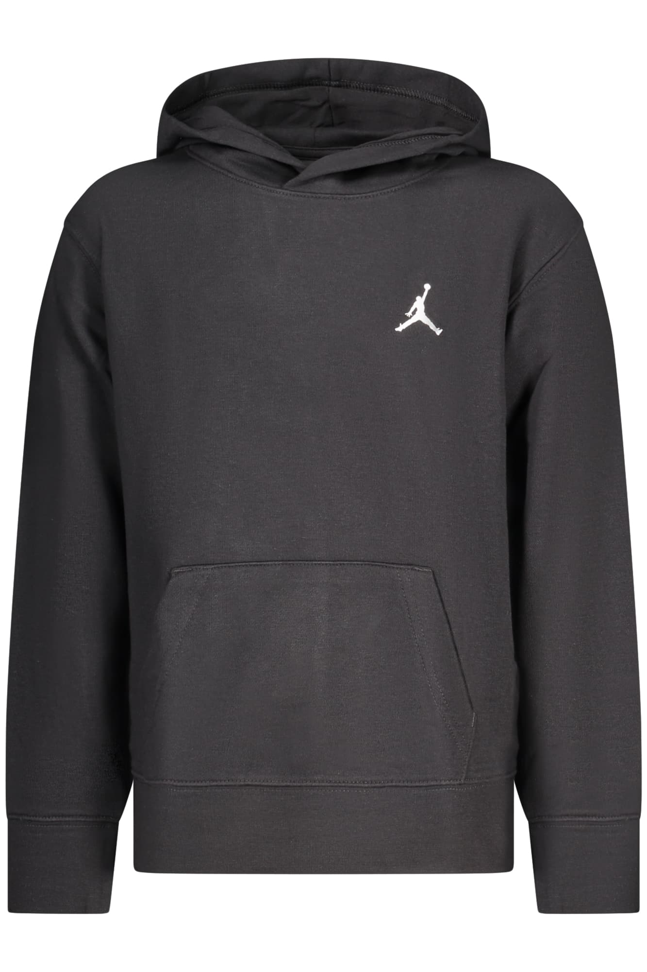 JORDAN FELPA CON ZIP BAMBINO NERO