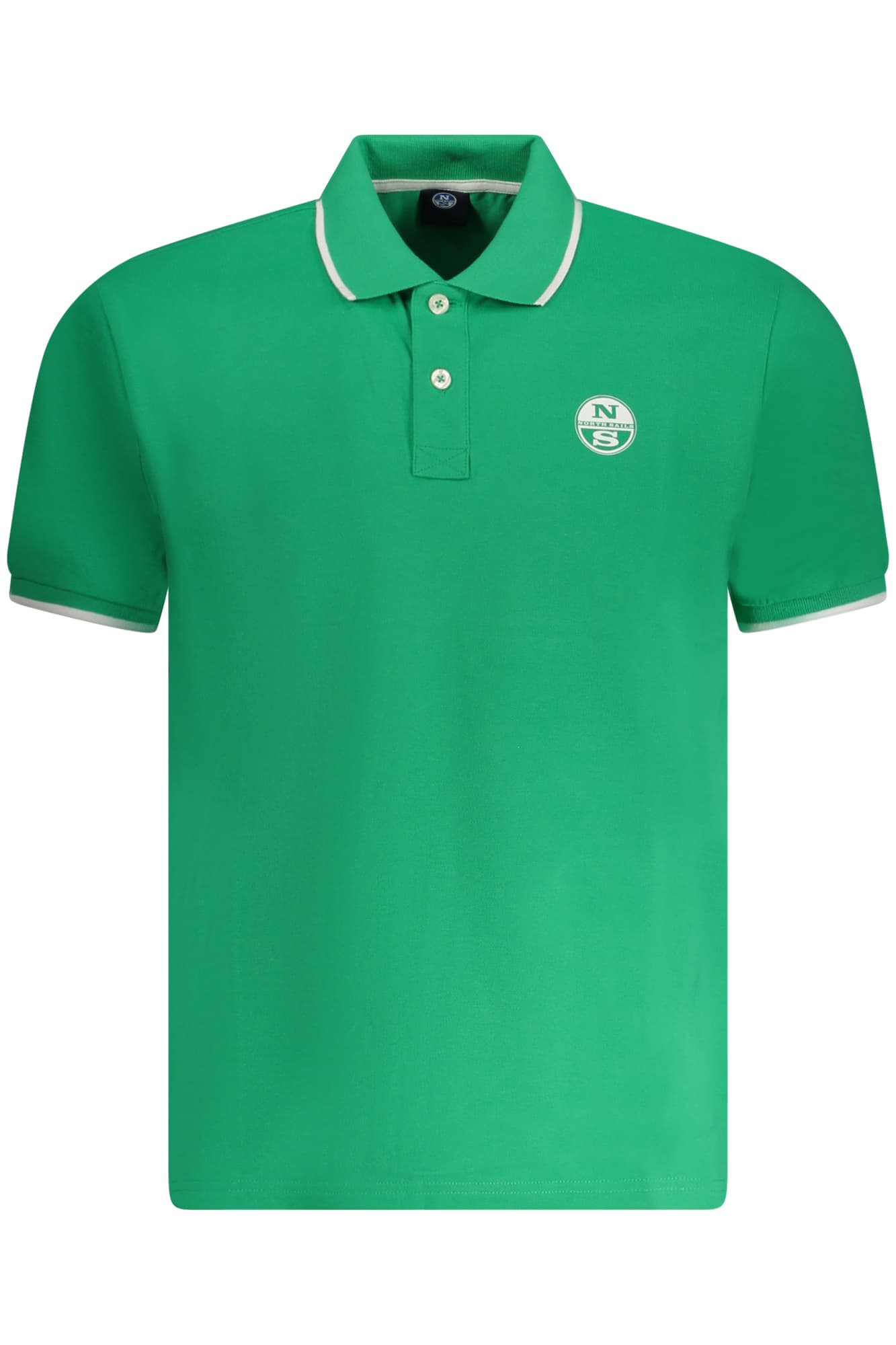 NORTH SAILS POLO MANICHE CORTE UOMO VERDE - Immagine principale